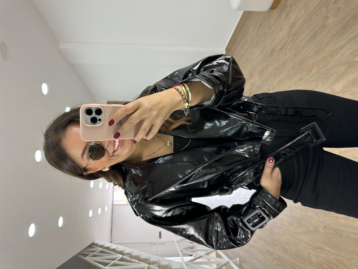 İçerisi Astarlı Tasarım Rugan Ceket