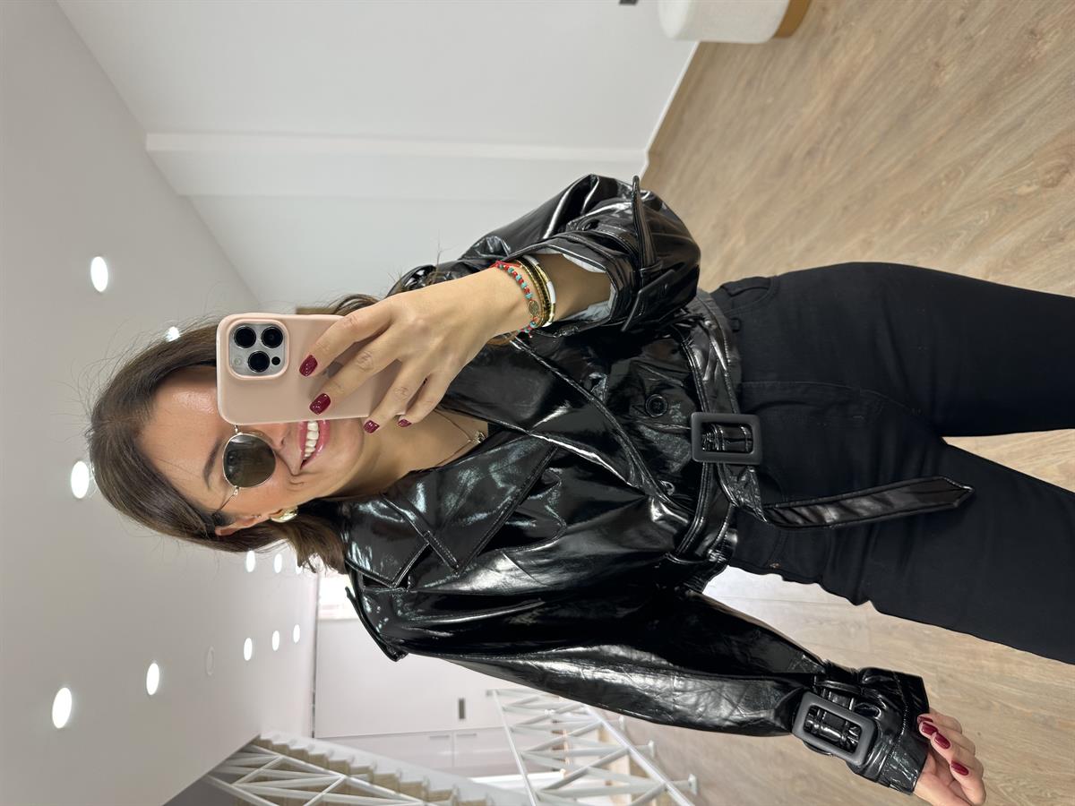 İçerisi Astarlı Tasarım Rugan Ceket