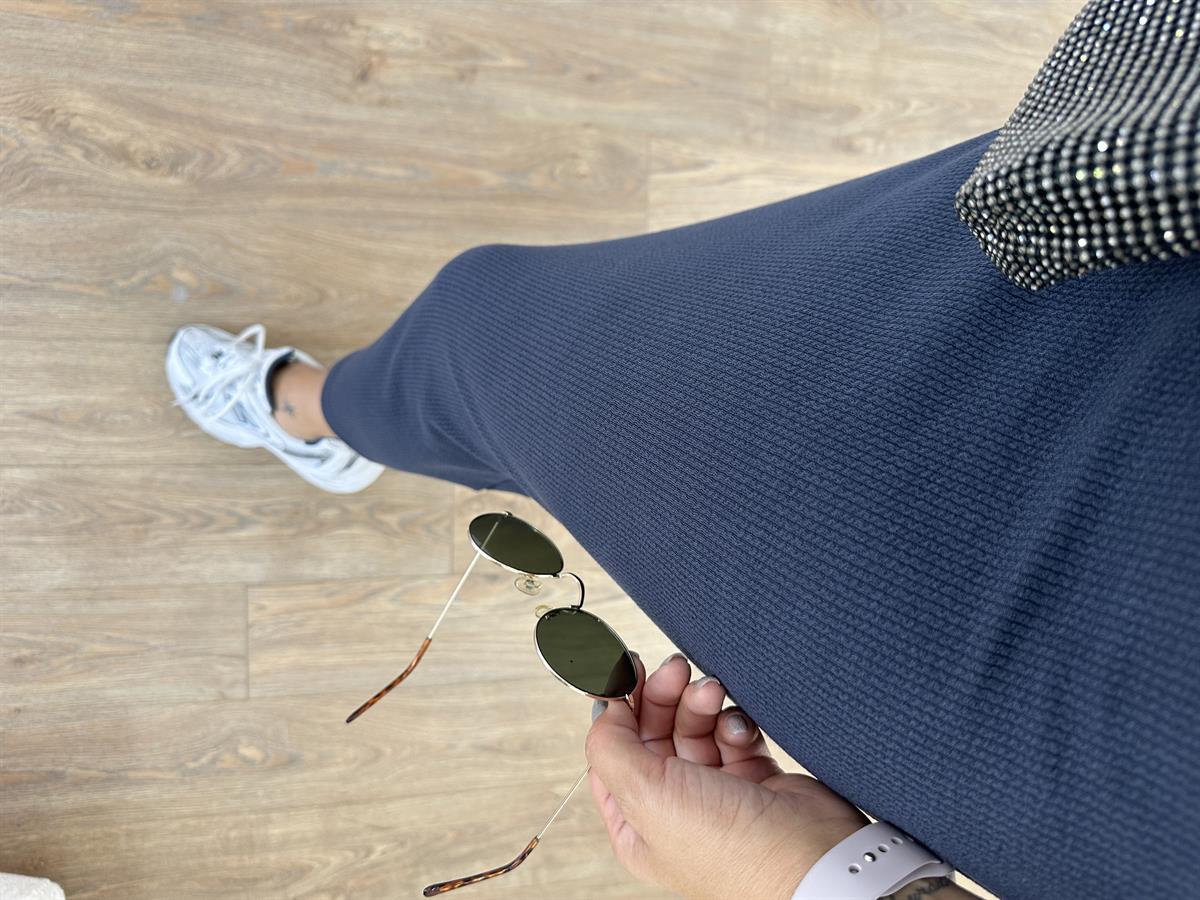 Kalın Askılı Fitilli Yumoş Elbise