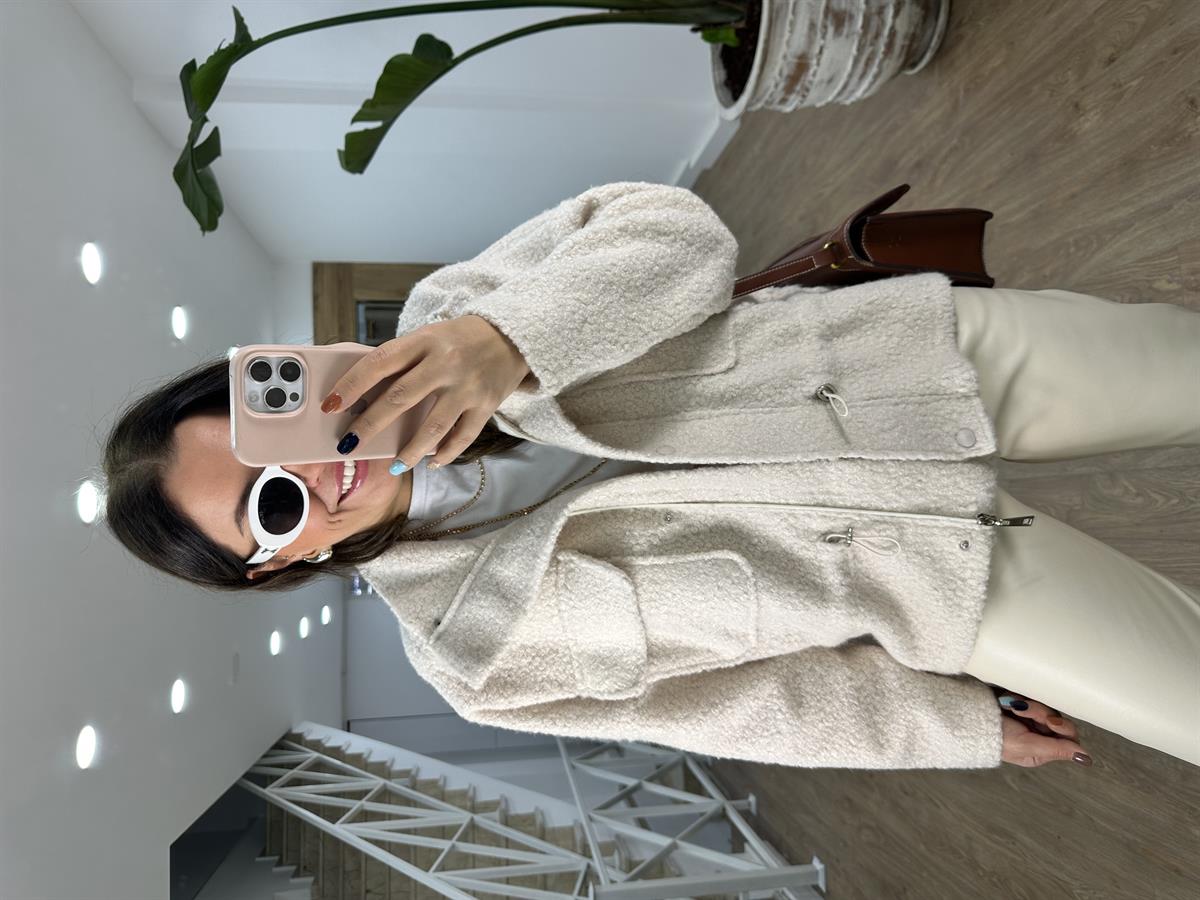 Kapak Cepli Beli Büzgülü Buklet Kaban-Taş