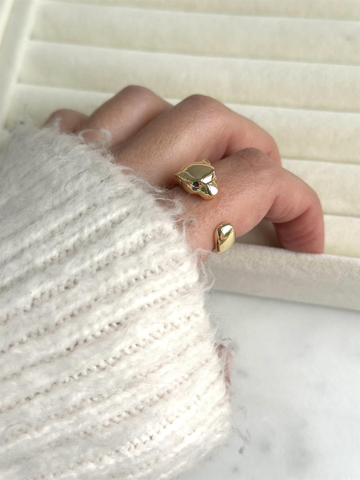 Kaplan Tasarım Ayarlanabilir Yüzük