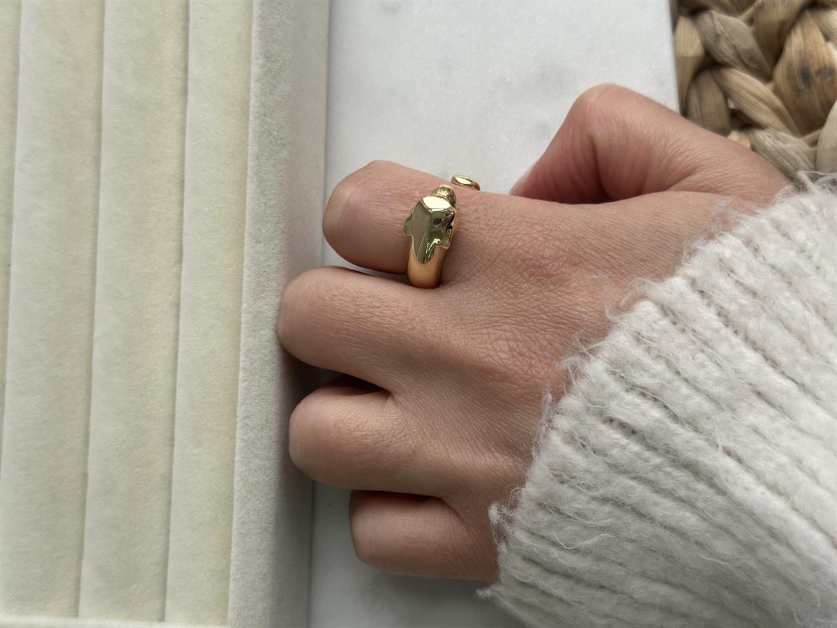 Kaplan Tasarım Ayarlanabilir Yüzük