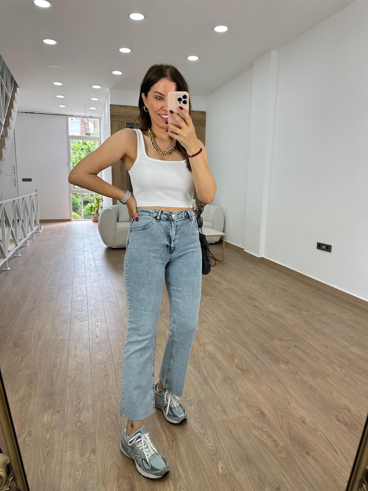 Kar Yıkama Flare Jean