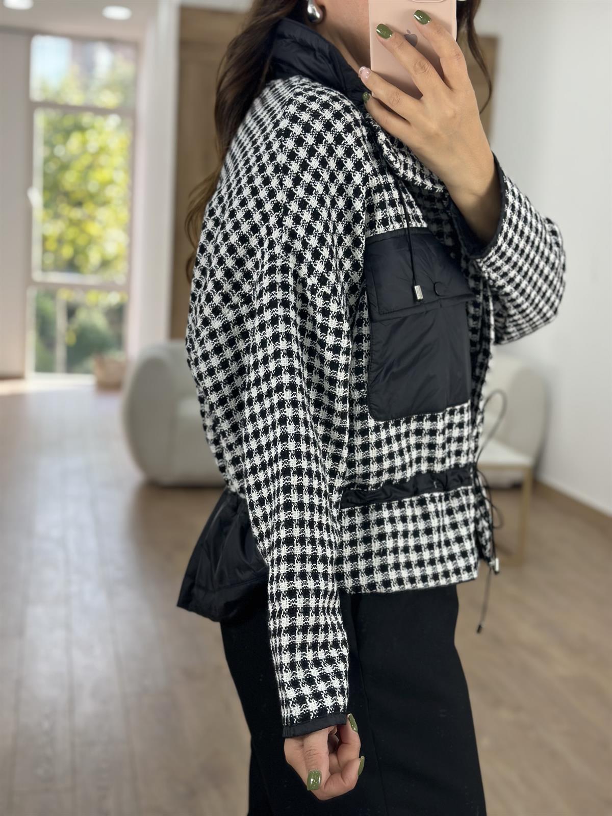 Kazayağı Desen Tasarım Ceket