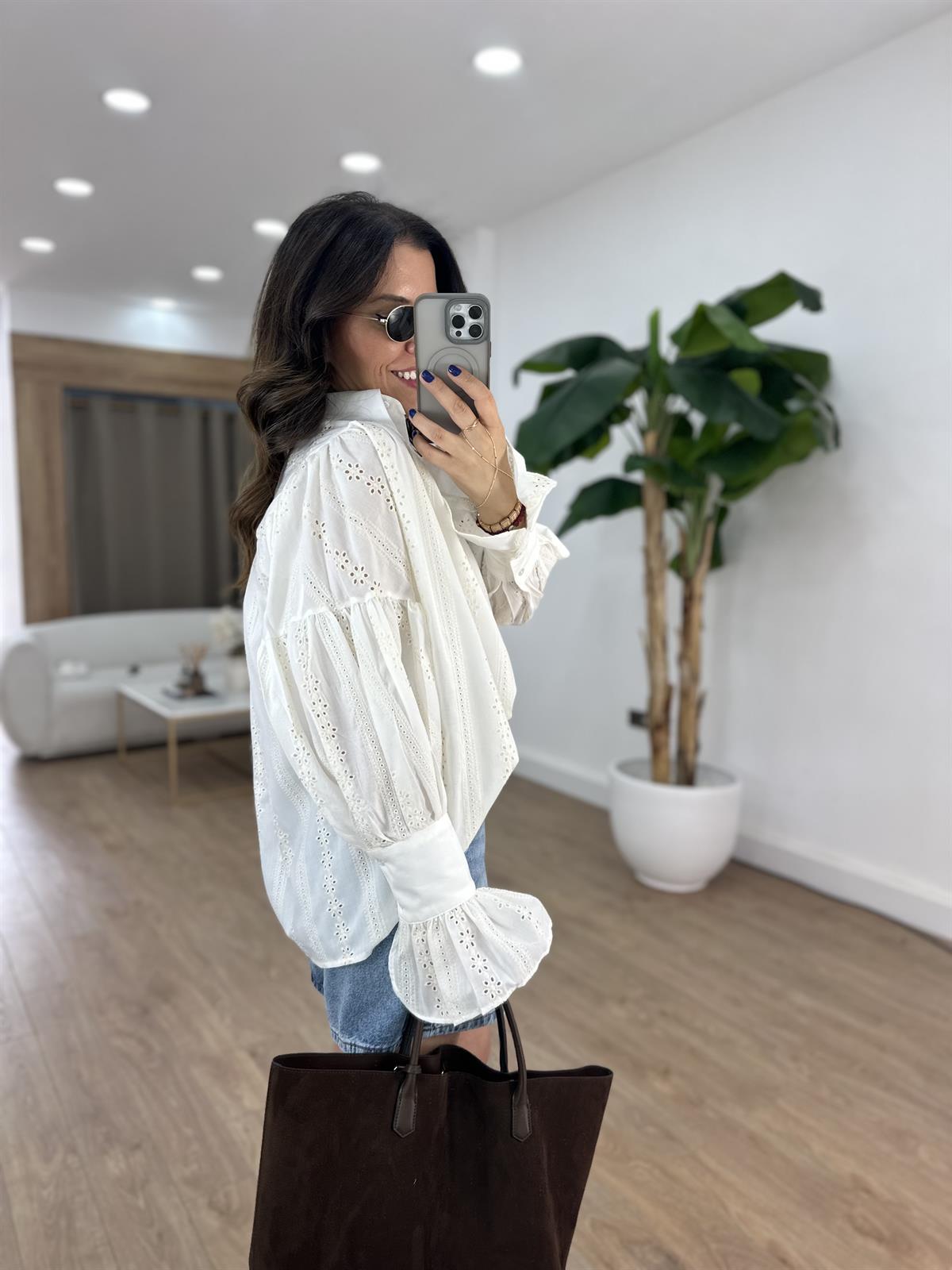 Kolları Bağlamalı Tasarım Fisto Gömlek