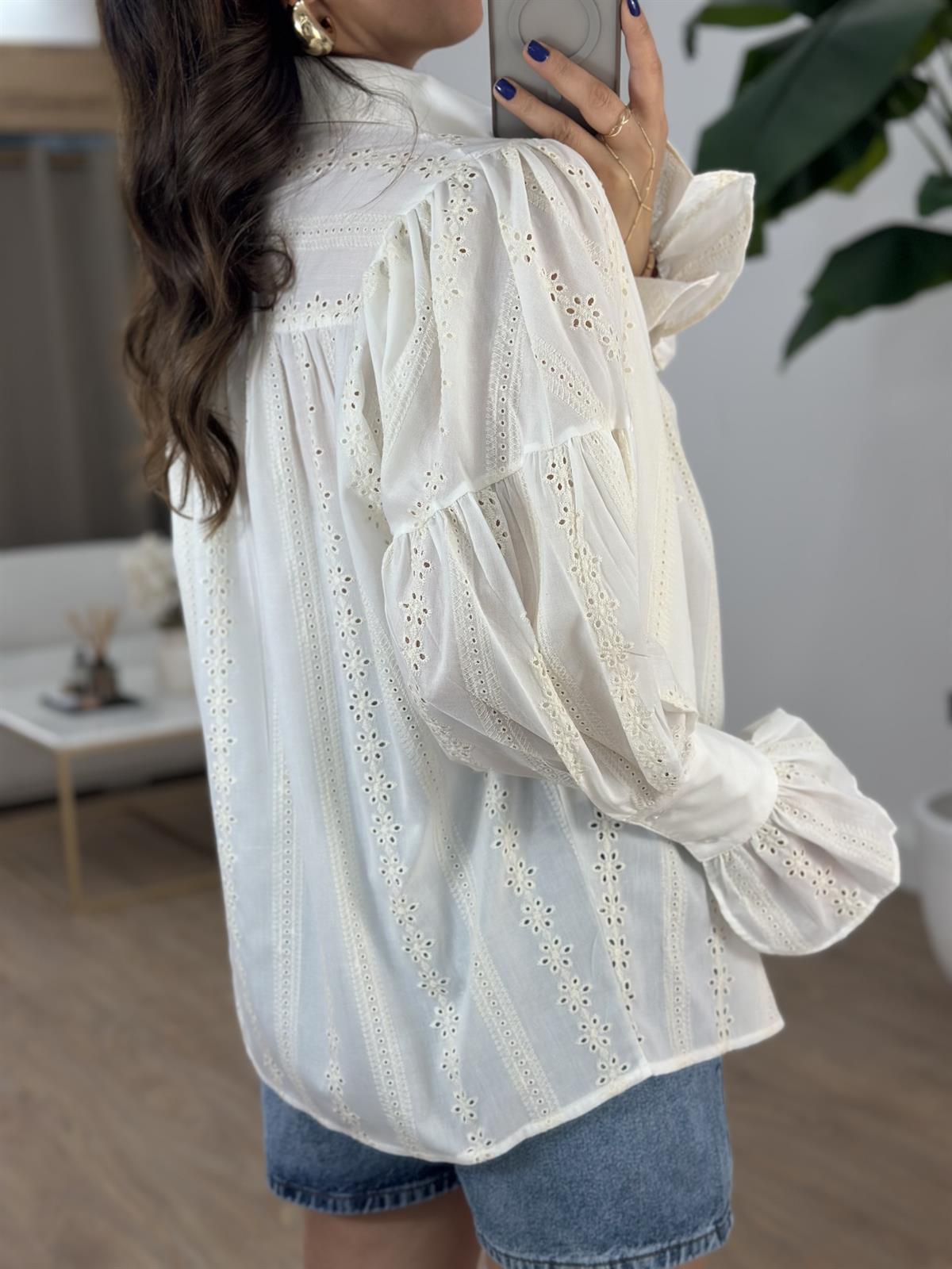 Kolları Bağlamalı Tasarım Fisto Gömlek