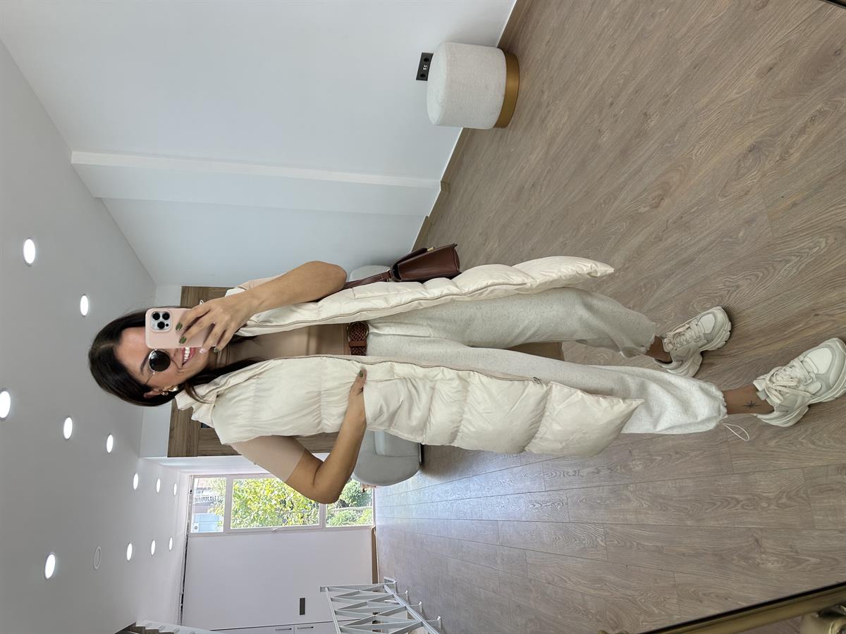 Körük Cep Detaylı Paçası Lastikli Pantolon