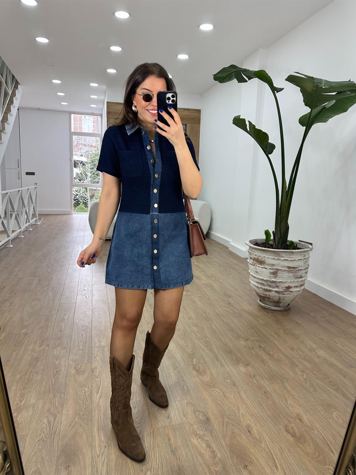 Kot Garnili Chanel Elbise