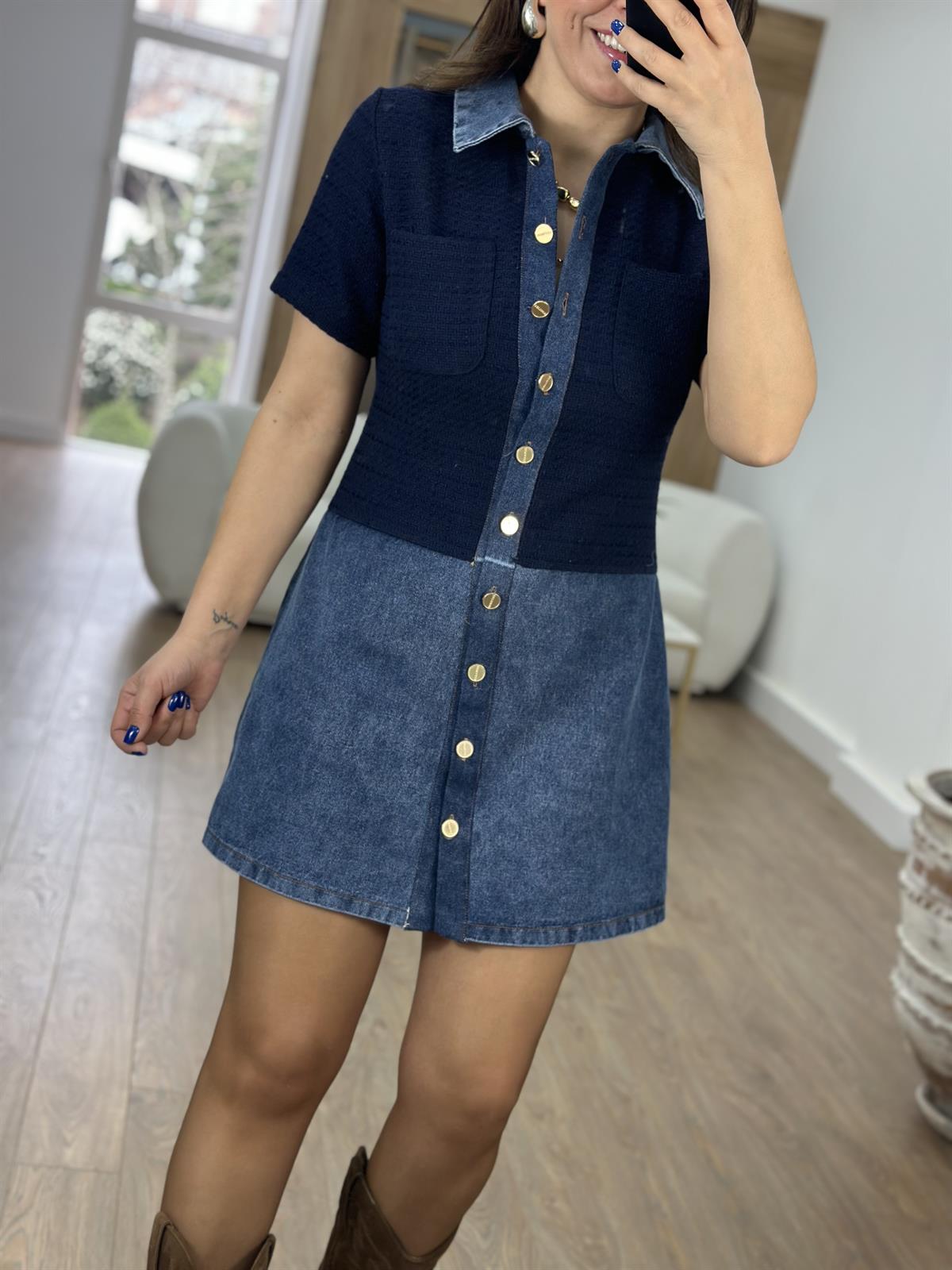 Kot Garnili Chanel Elbise