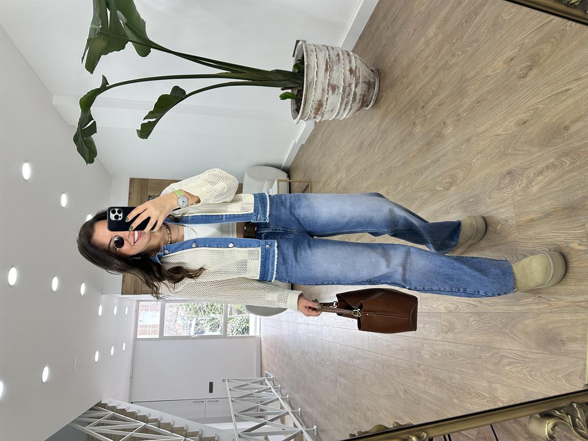 Kot Garnili Triko Ceket