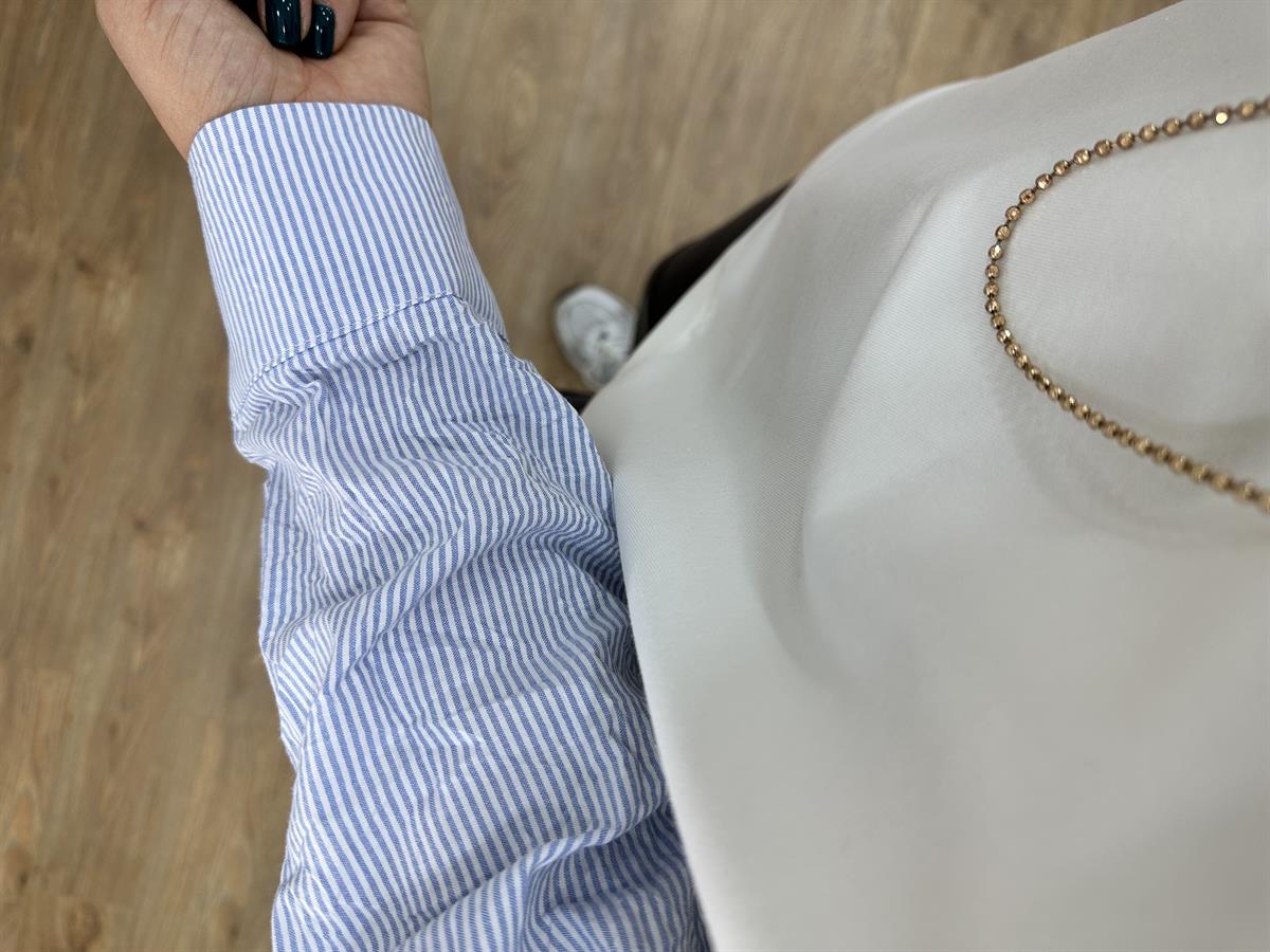 Krinkıl Kumaş Detaylı Sweatshirt