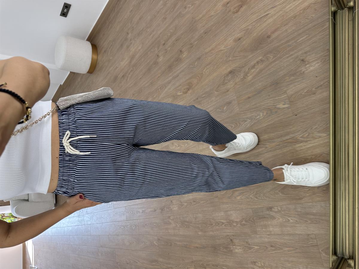 Likralı Gabardin Pantolon