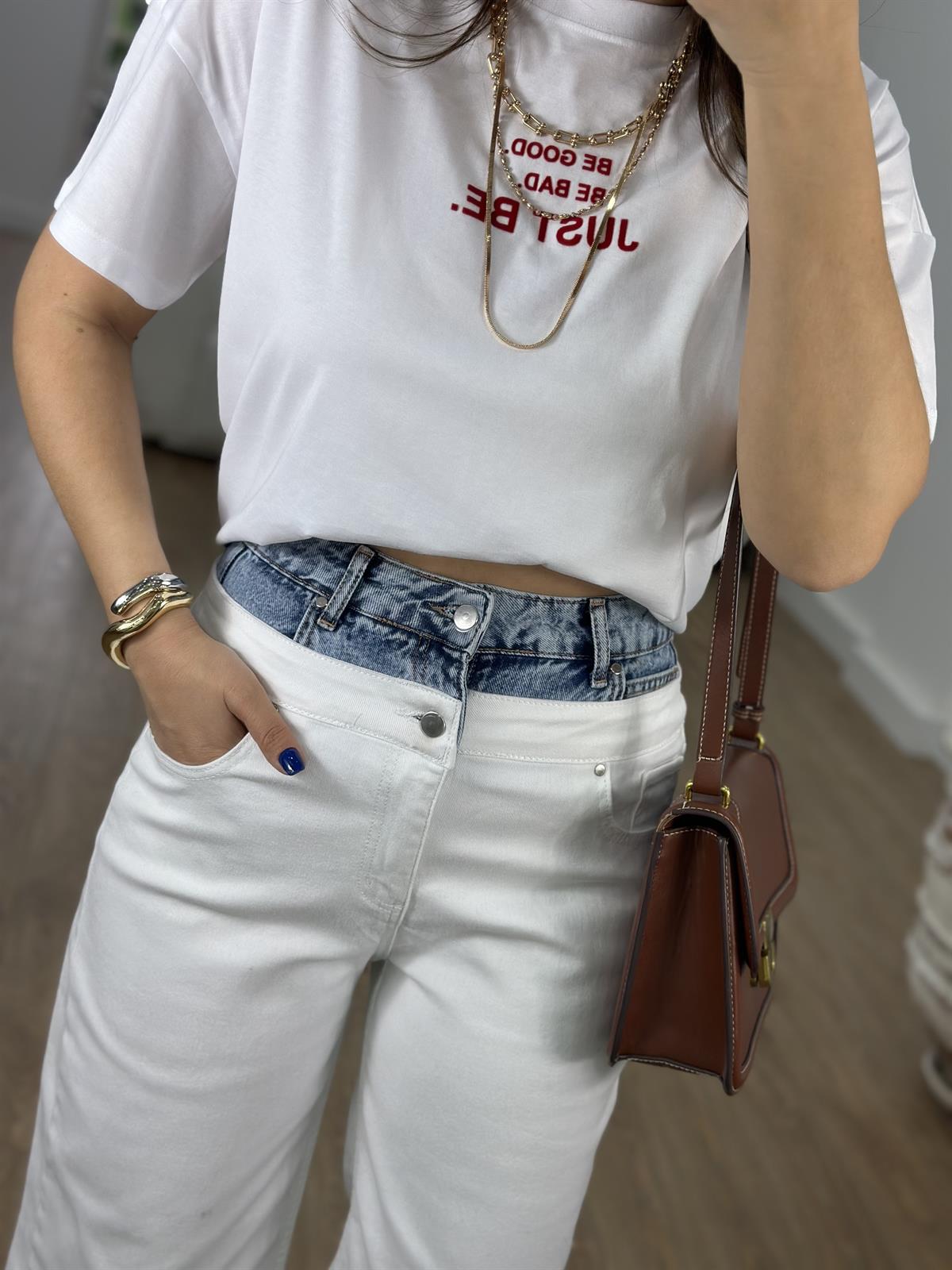 Marka Model Bel Detaylı Jean