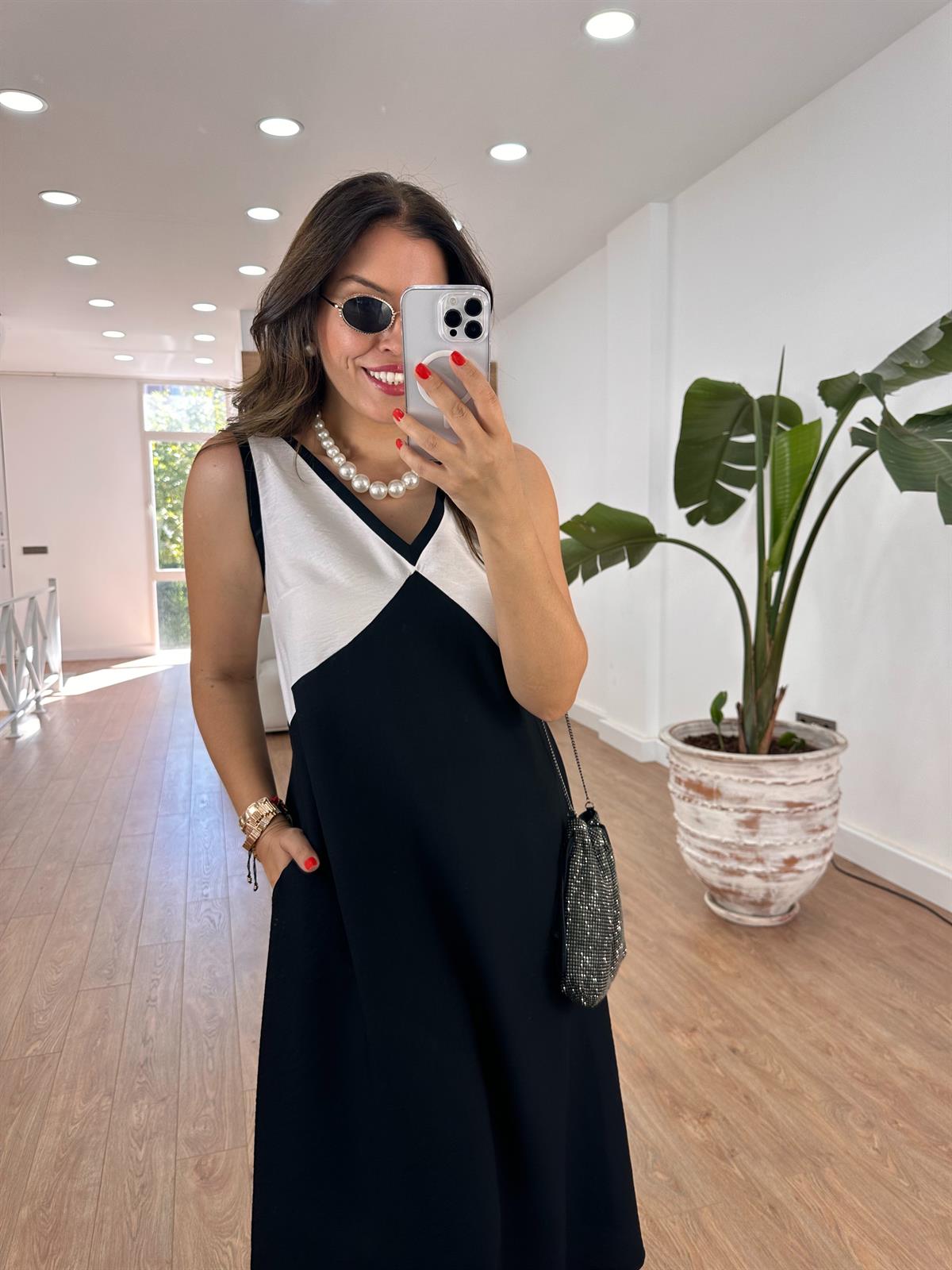 Marka Model Cepli Viskon Elbise