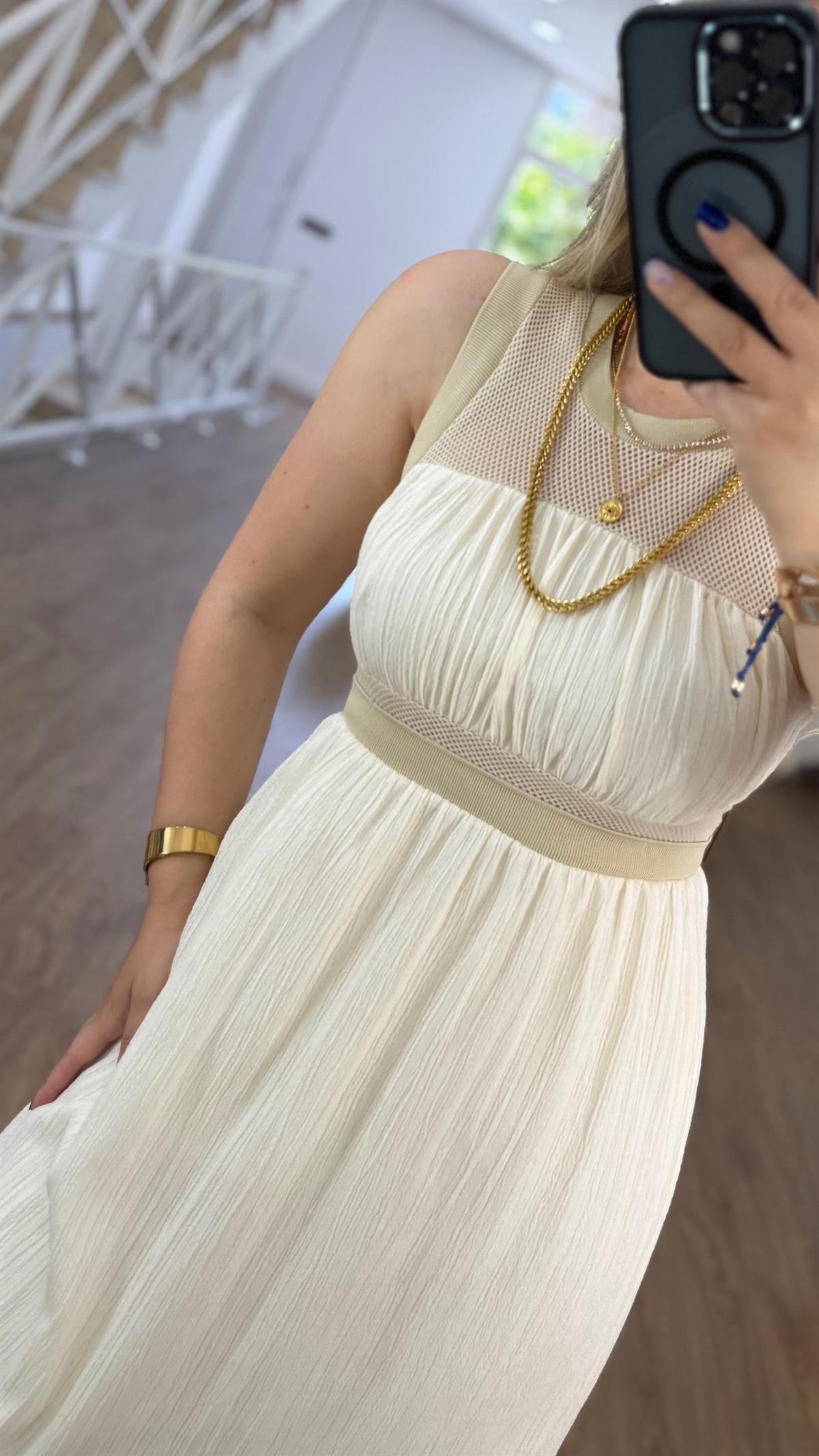 Marka Model File Detaylı Elbise