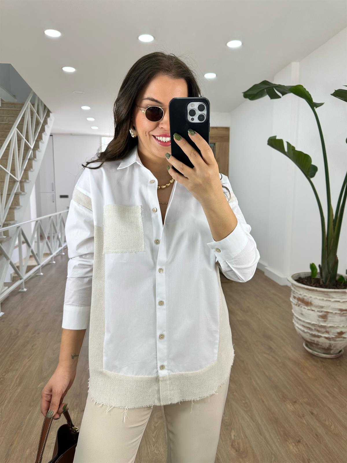 Marka Model File Garnili Gömlek