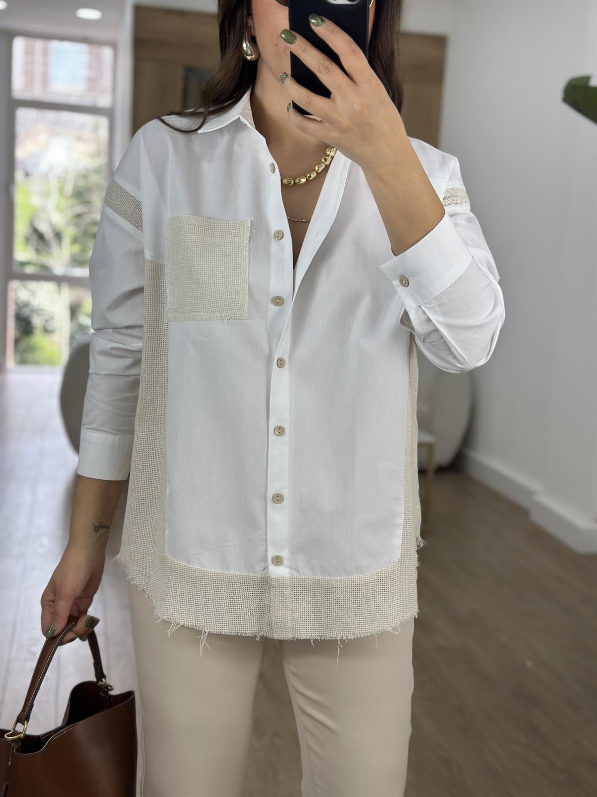 Marka Model File Garnili Gömlek