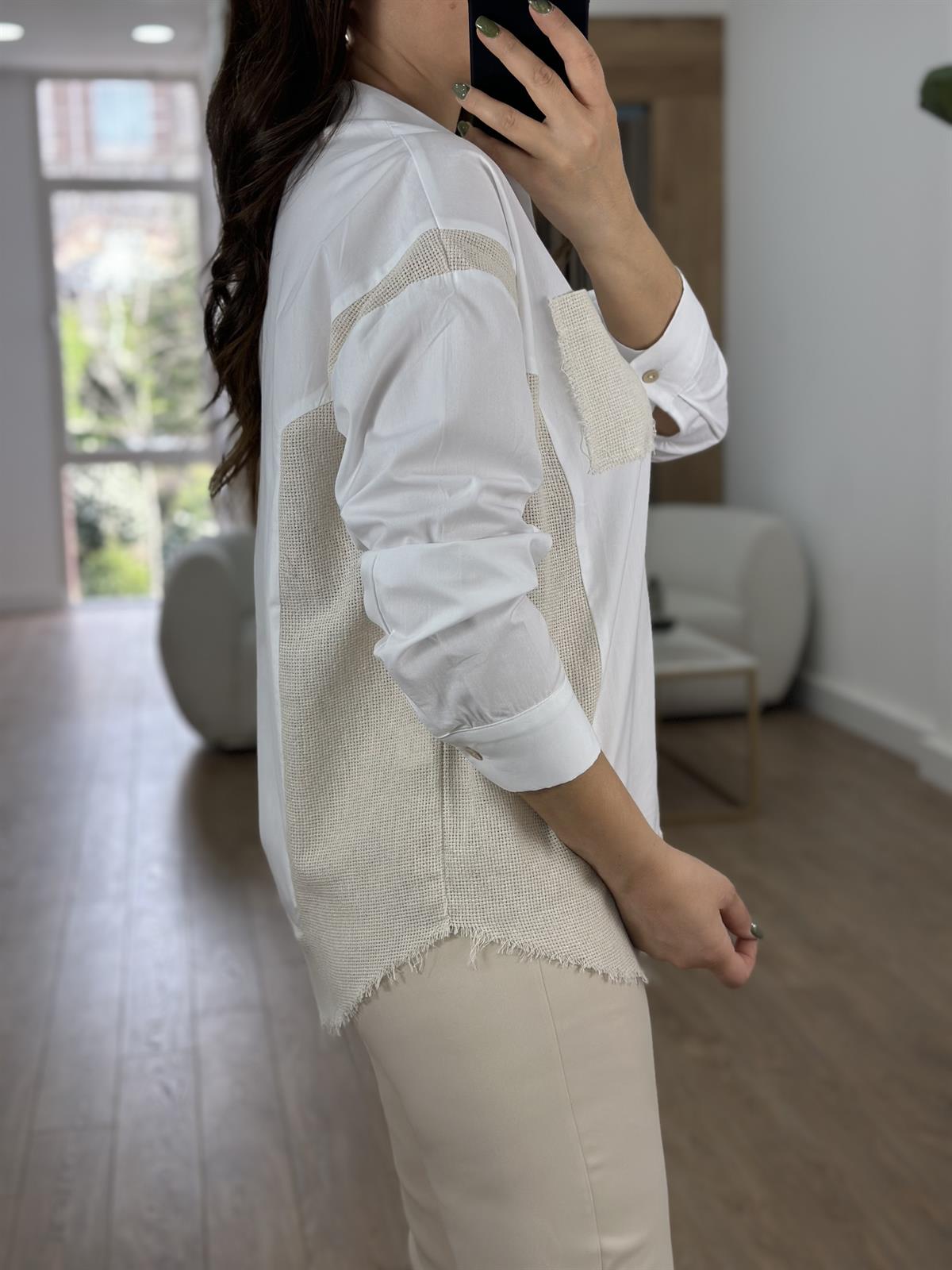 Marka Model File Garnili Gömlek