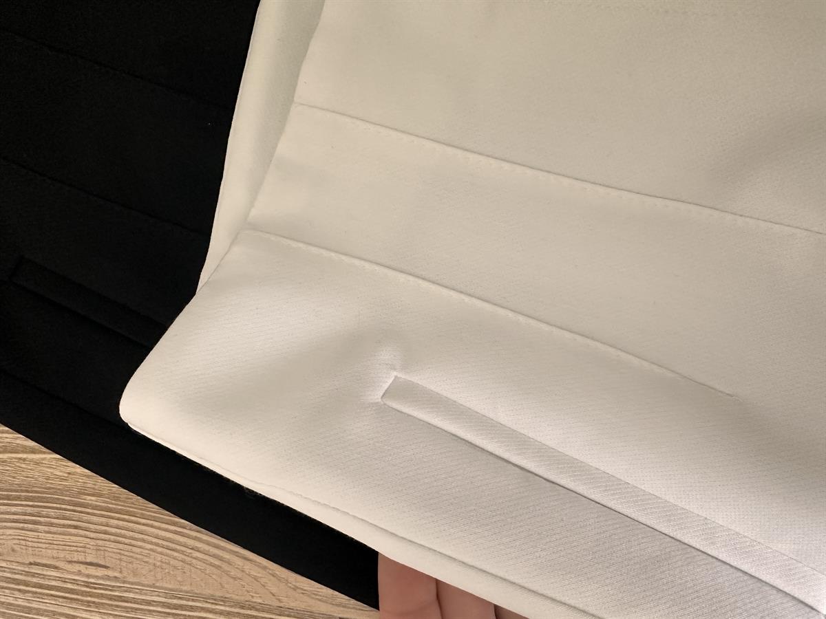 Marka Model Flatolu Pantolon-Beyaz
