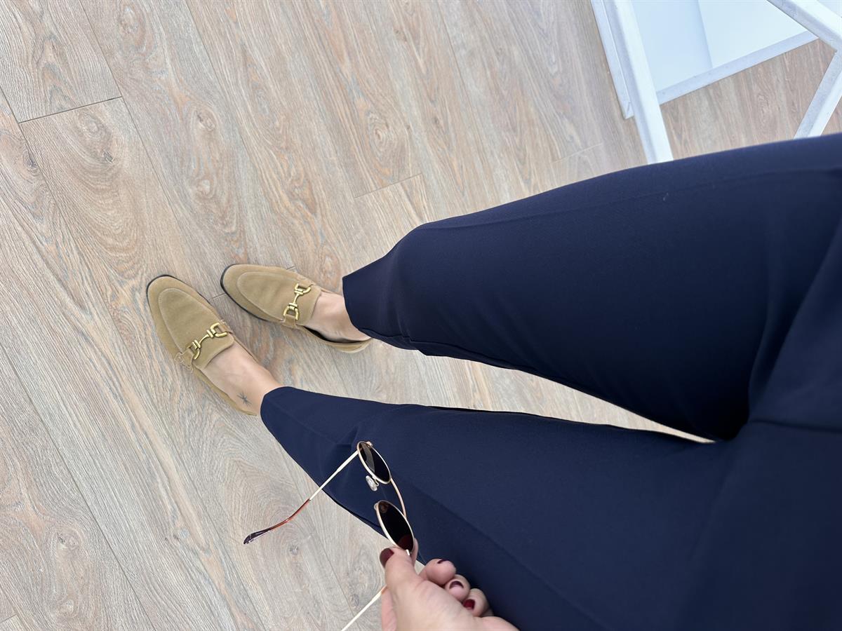 Marka Model Flatolu Pantolon - Lacivert