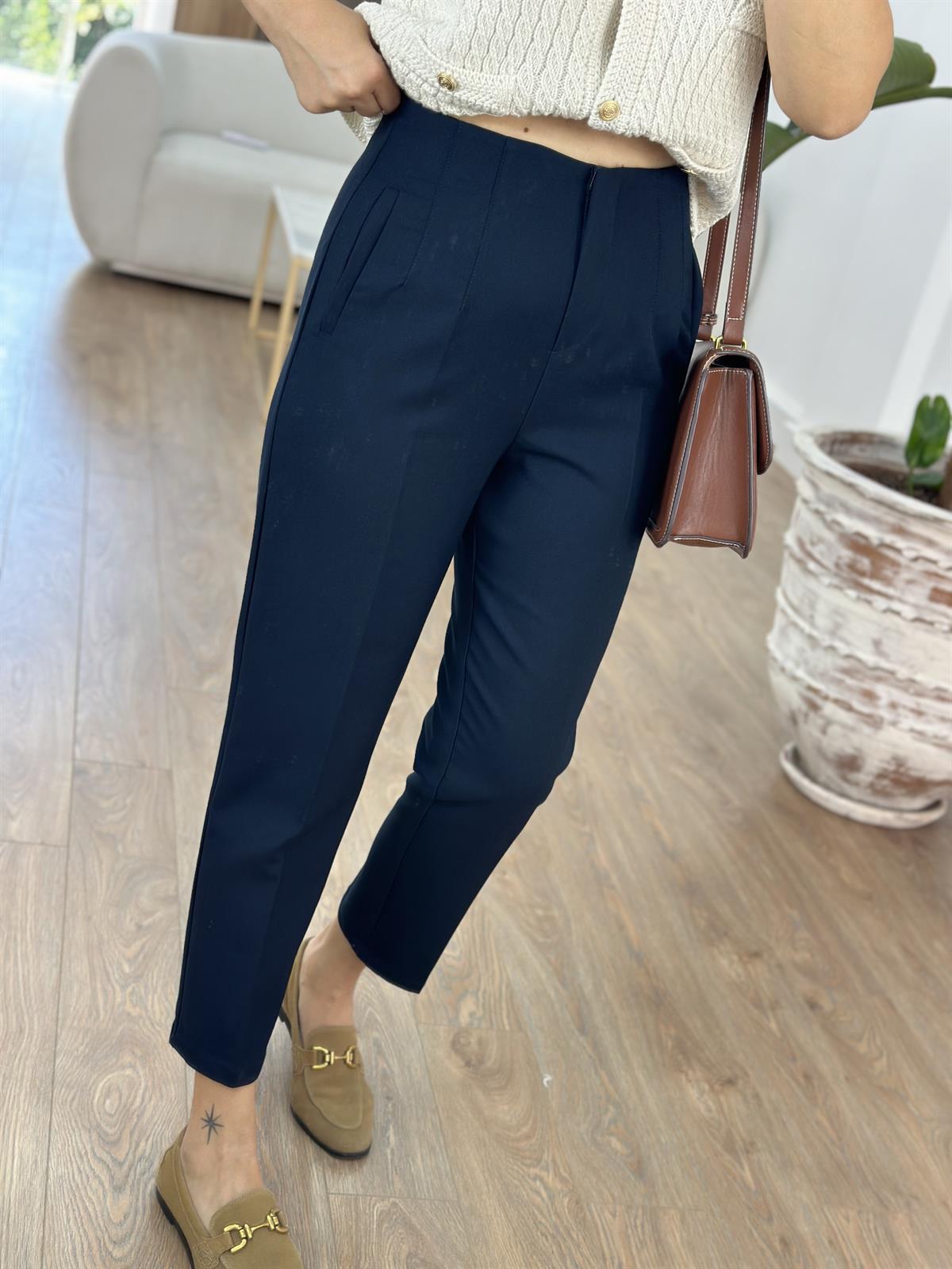 Marka Model Flatolu Pantolon - Lacivert