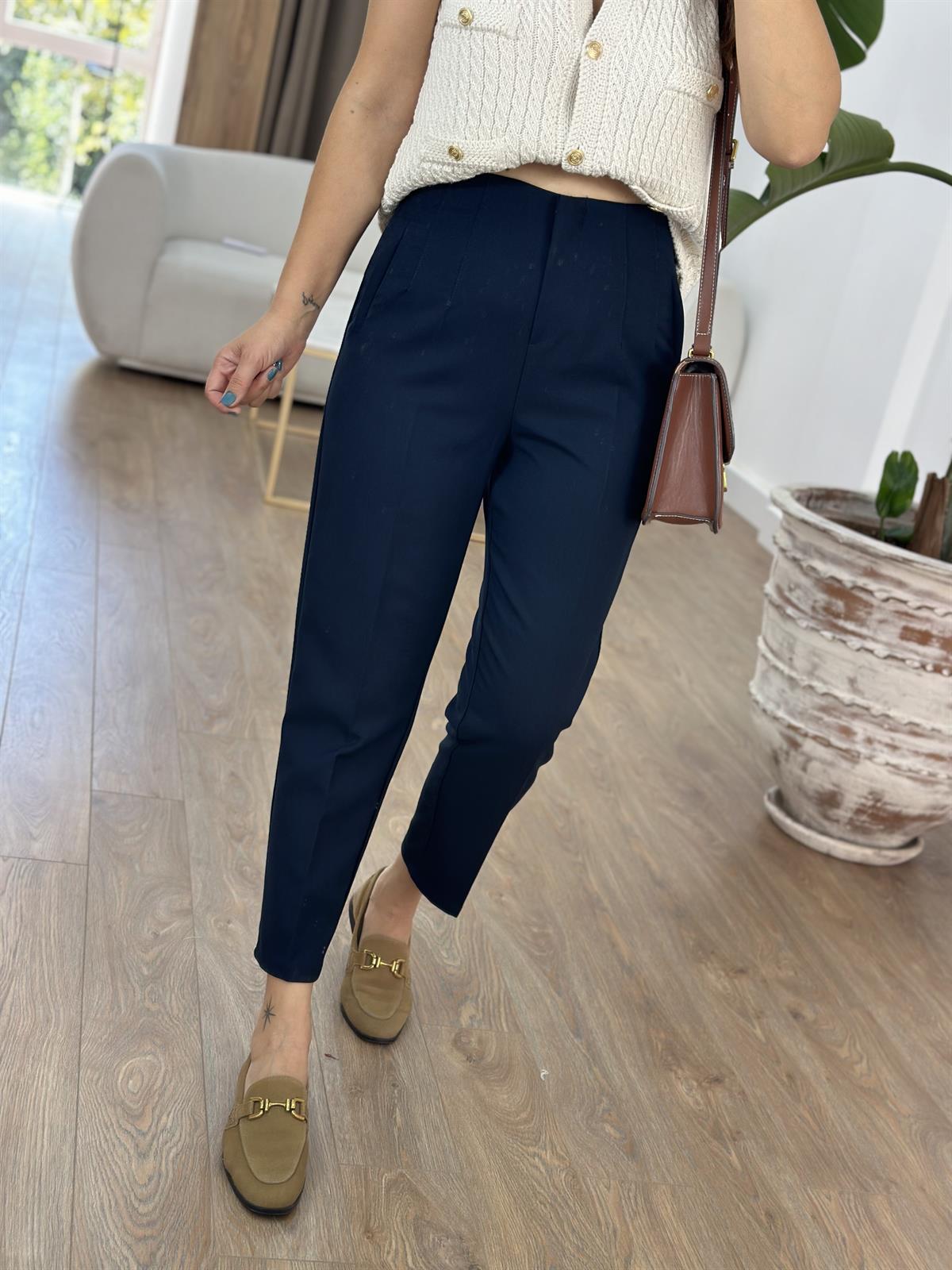 Marka Model Flatolu Pantolon - Lacivert