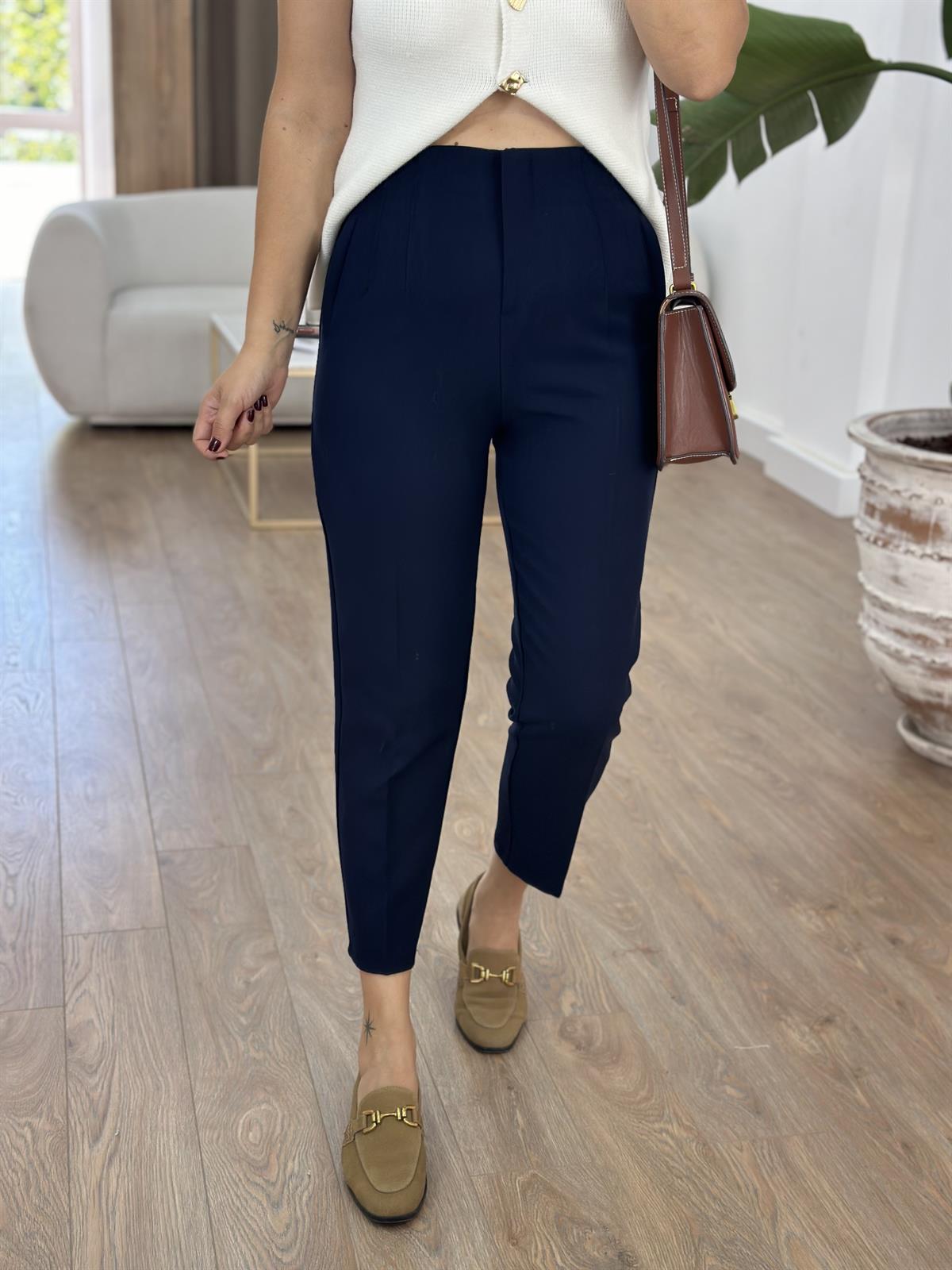 Marka Model Flatolu Pantolon - Lacivert