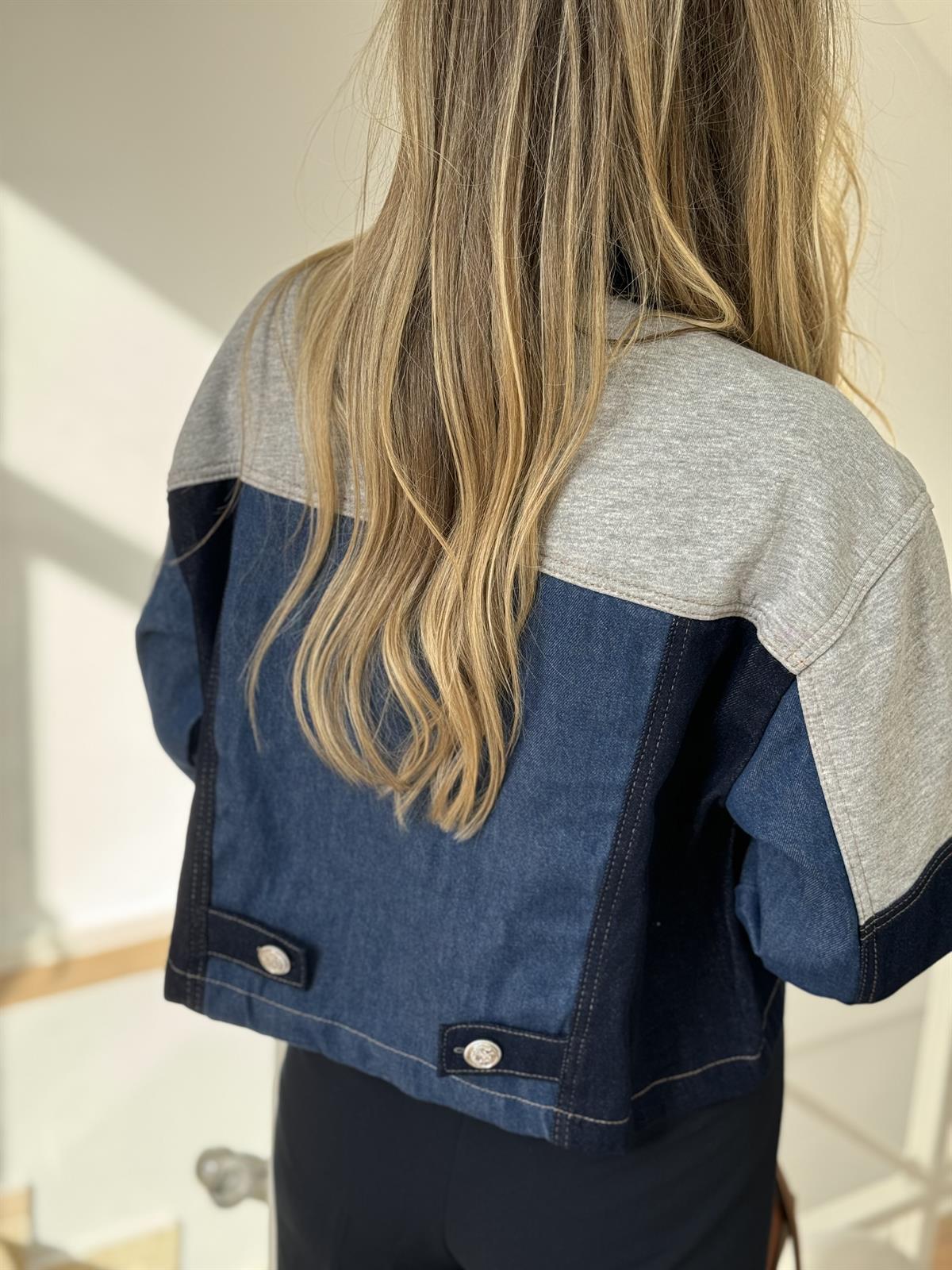 Marka Model Garnili Denim Ceket