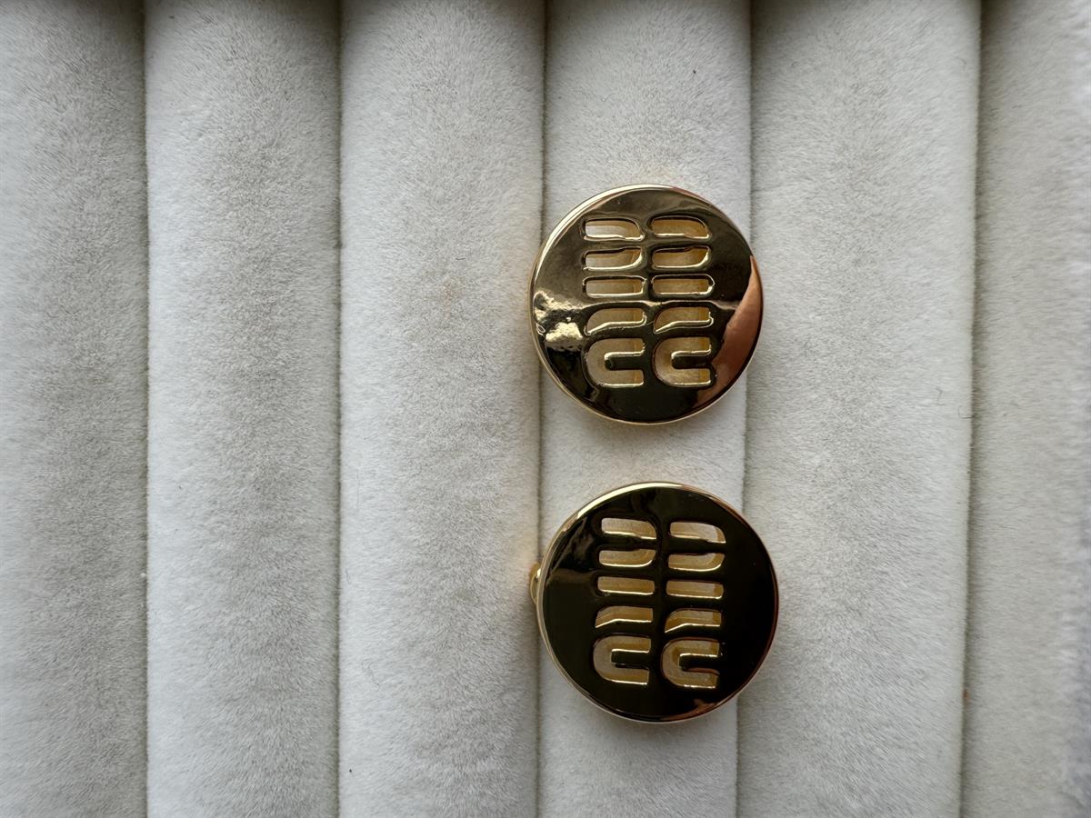 Marka Model Gold Küpe 2cm