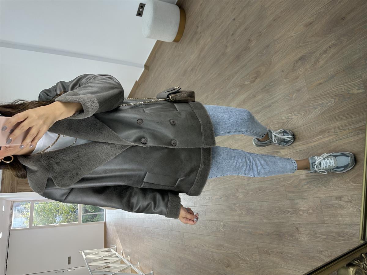 Marka Model İçi Kürklü Mont-Vizon