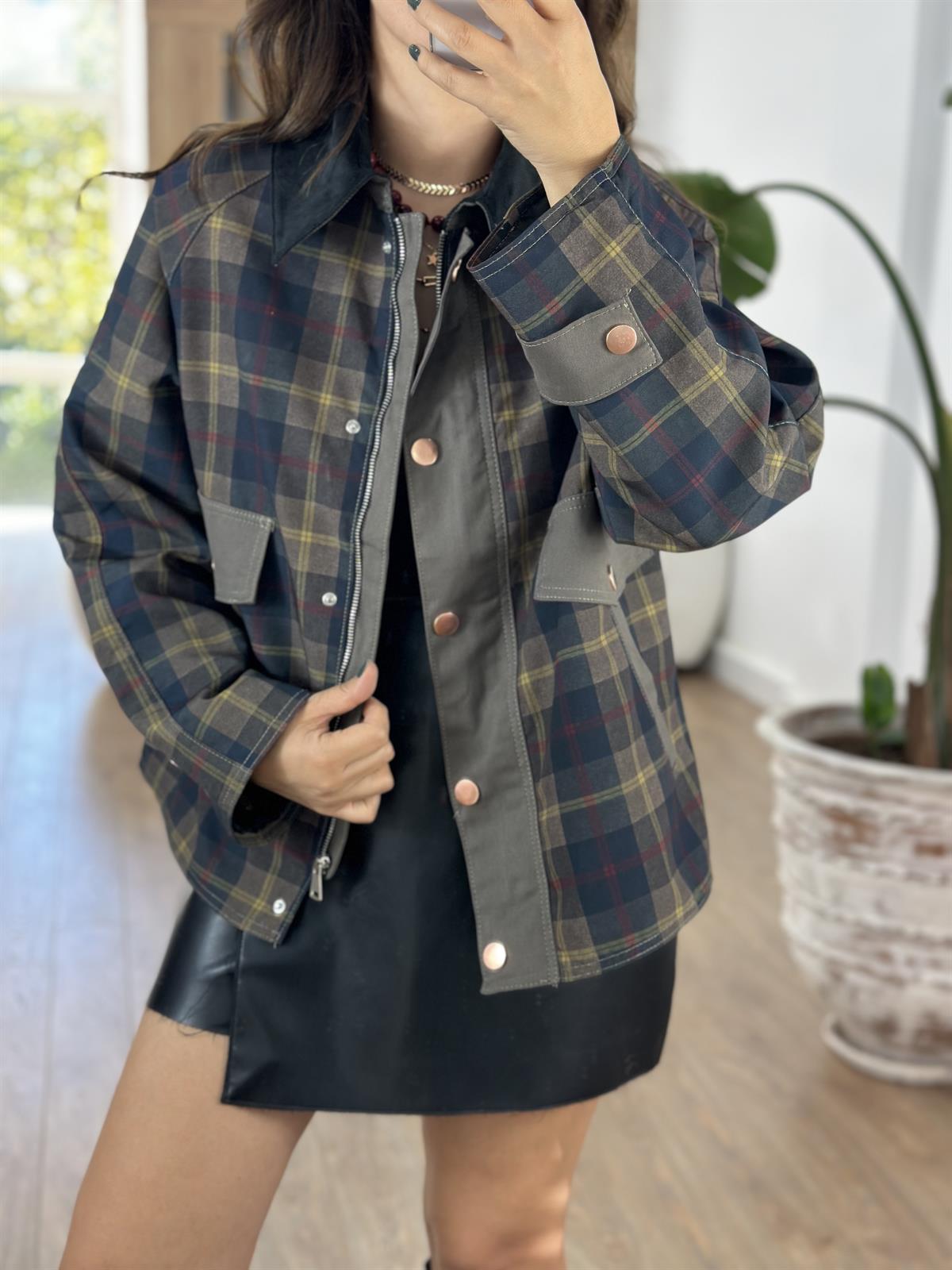 Marka Model Kadife Yaka Premium Mont