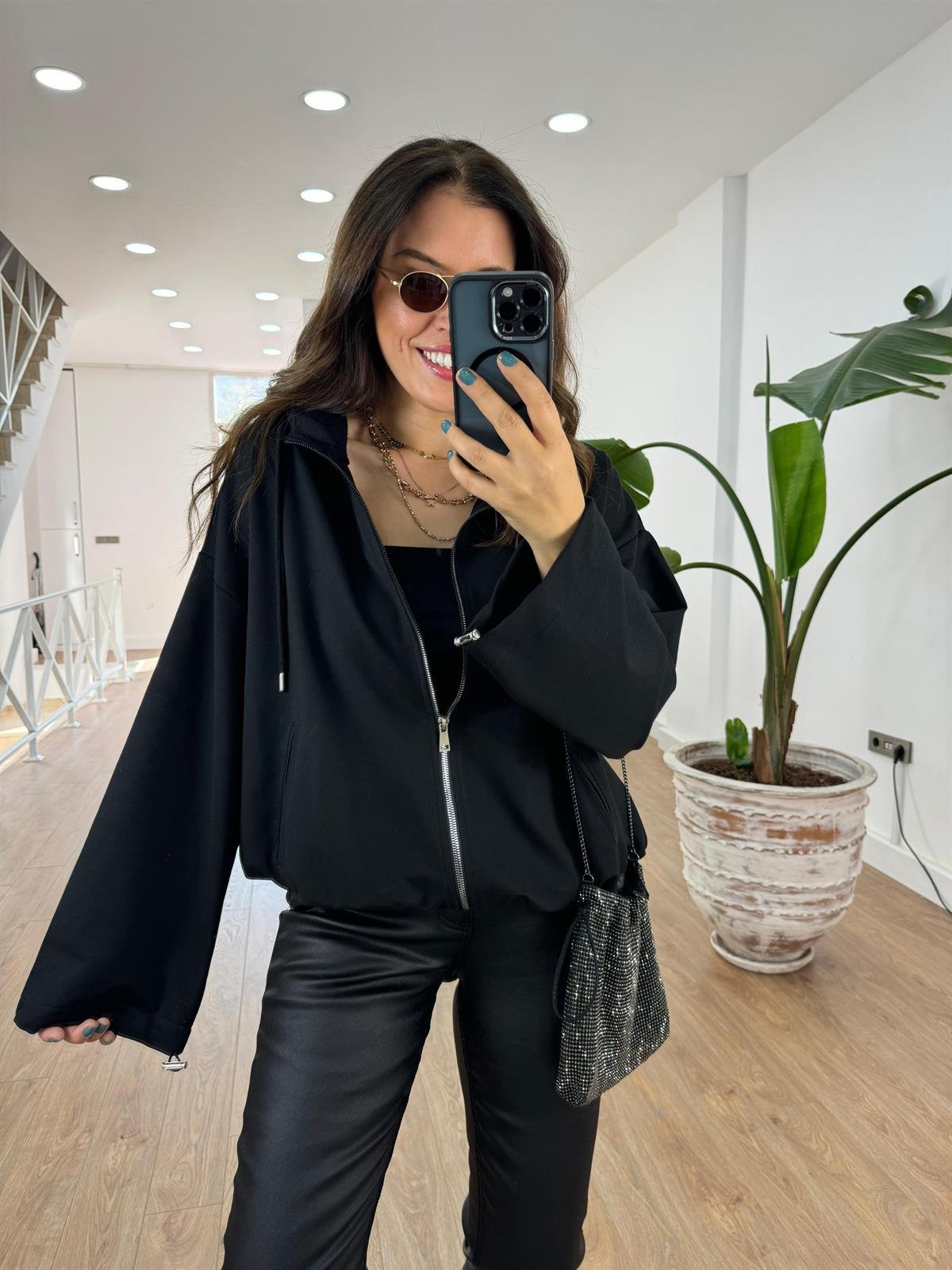 Marka Model Kapüşonlu Sweatshirt