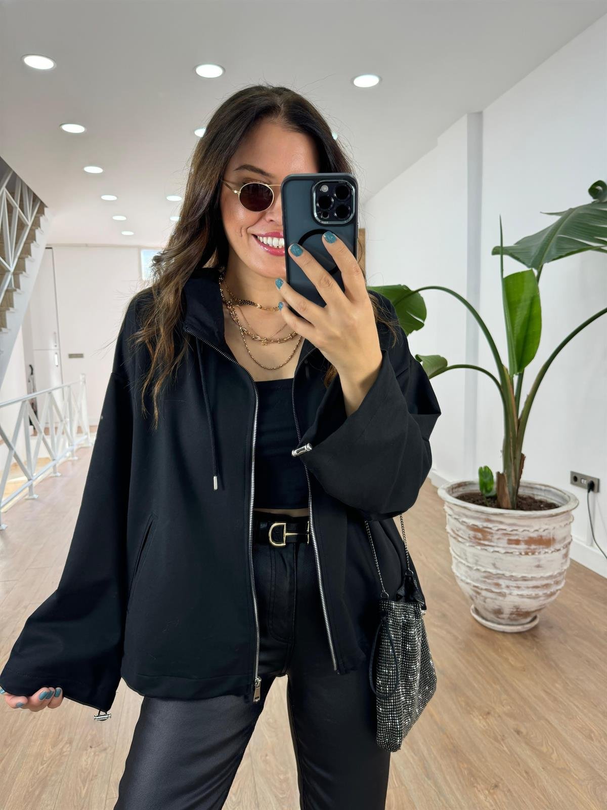 Marka Model Kapüşonlu Sweatshirt