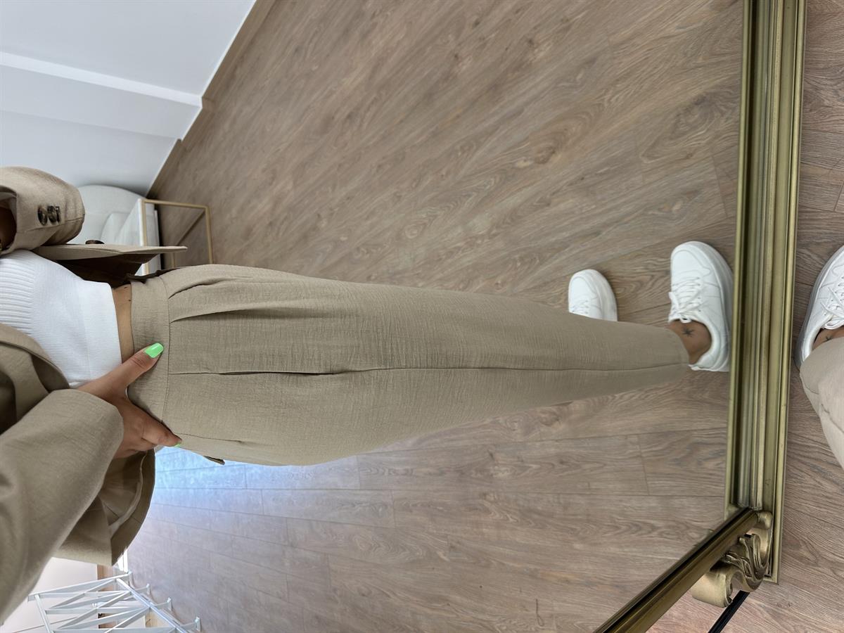 Marka Model Kısa Ceketli Takım-Camel