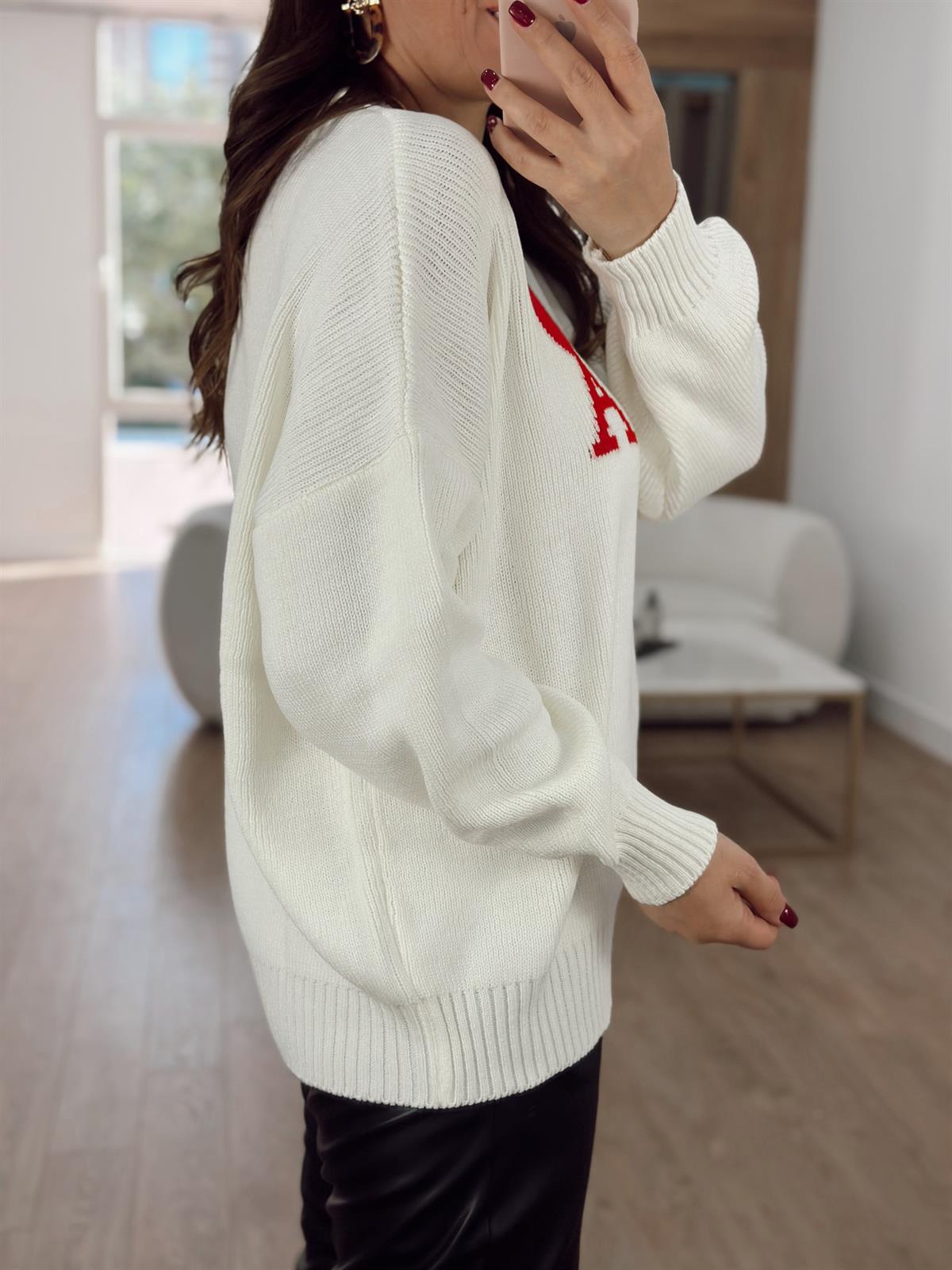 Marka Model Logolu Kazak-Ekru