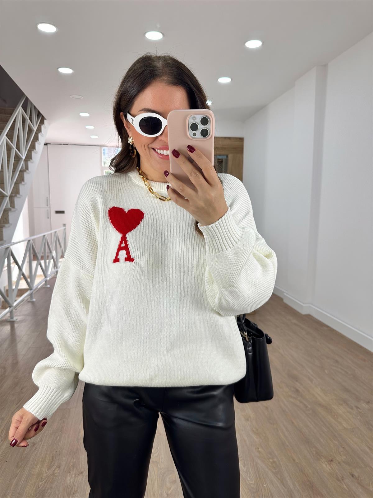 Marka Model Logolu Kazak-Ekru