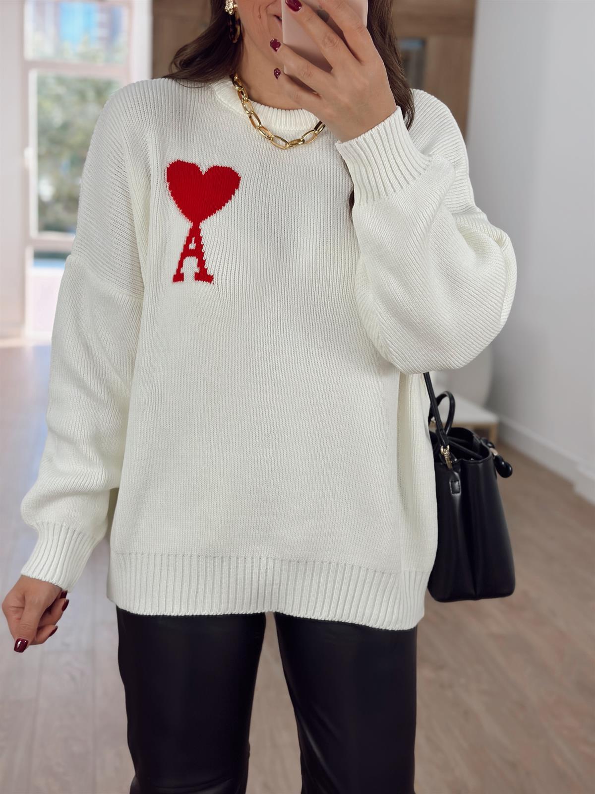 Marka Model Logolu Kazak-Ekru