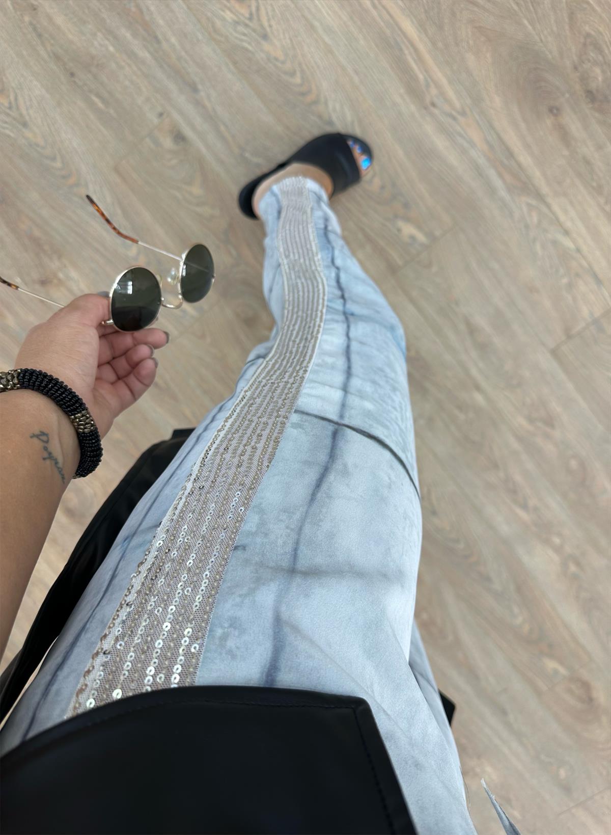 Marka Model Payetli Pantolon