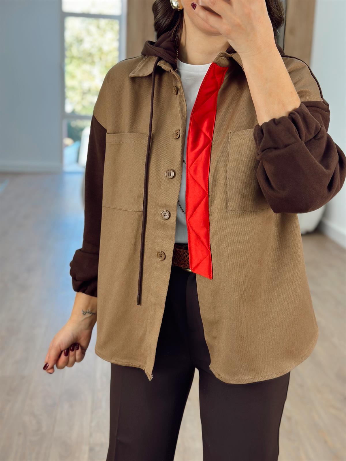 Marka Model Tasarım Gabardin Ceket