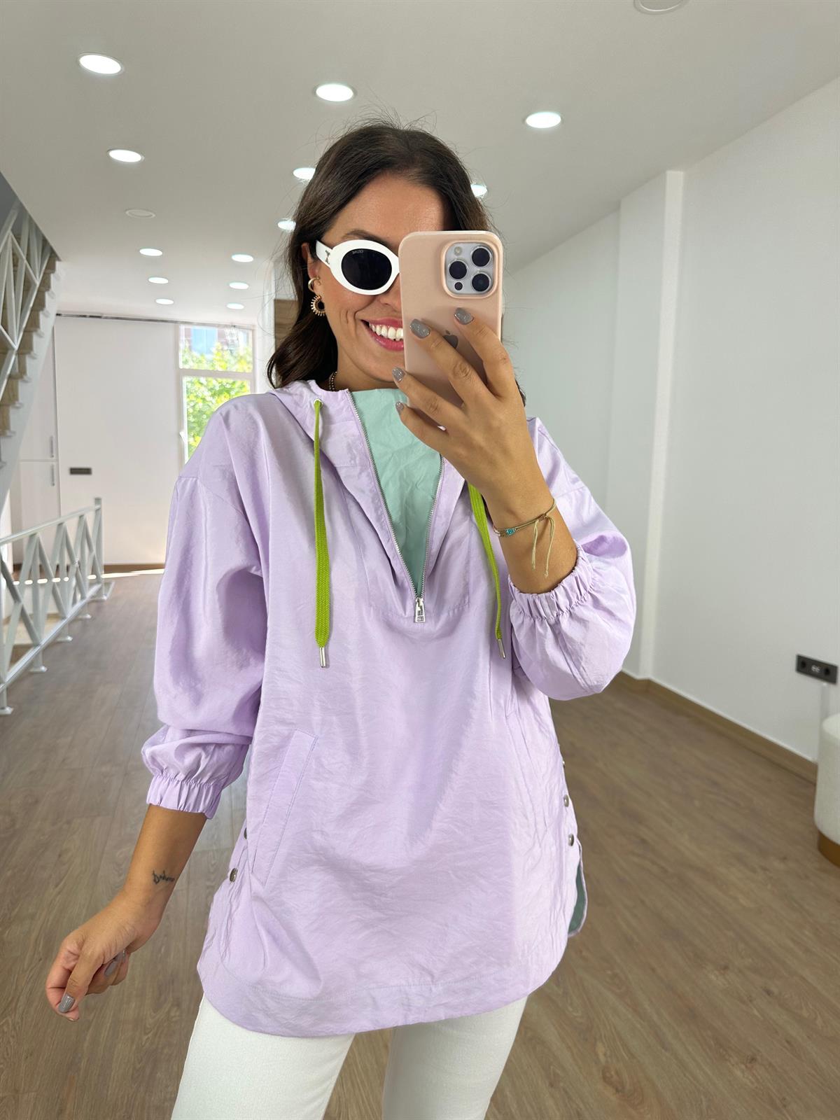 Marka Model Tasarım Sweat Yağmurluk