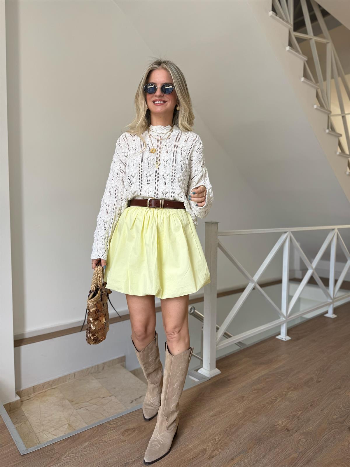 Mini Balon Etek - Sarı