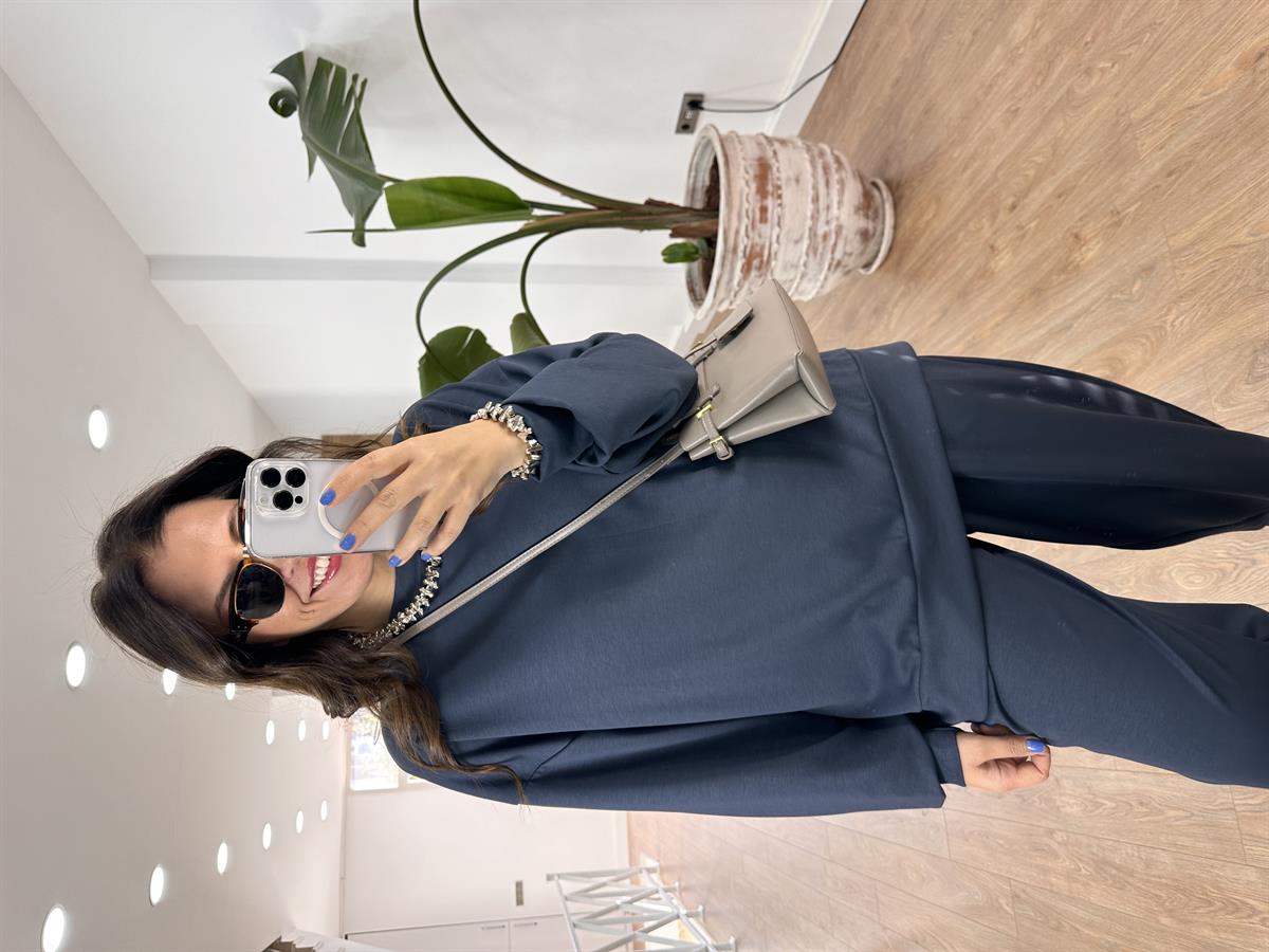 Modal Kumaş Basic Salaş Takım - Antrasit