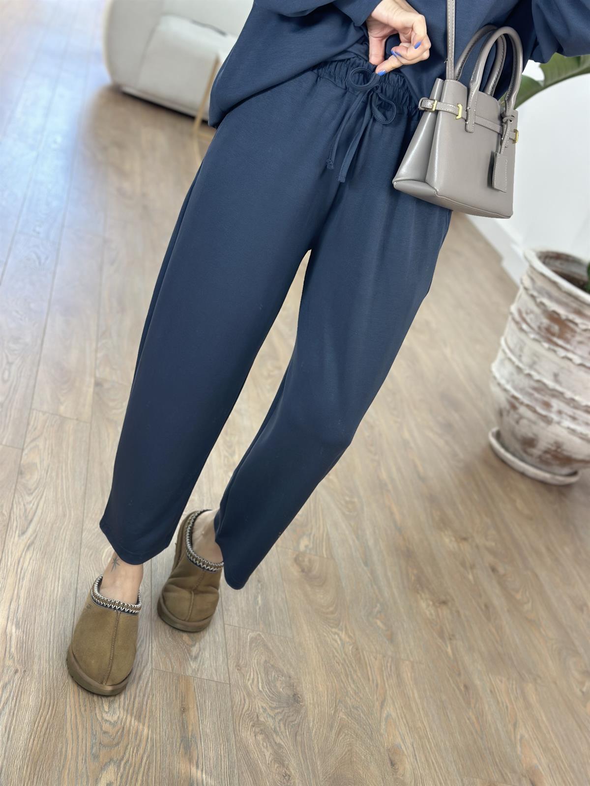 Modal Kumaş Basic Salaş Takım - Antrasit