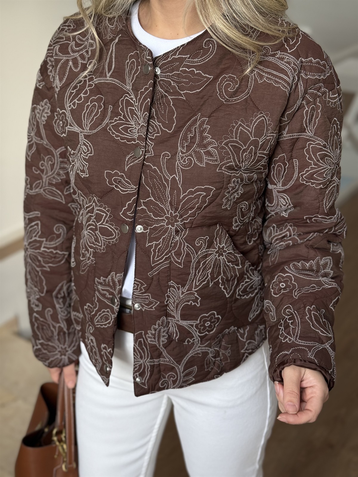 Nakış Detaylı Tasarım Ceket 