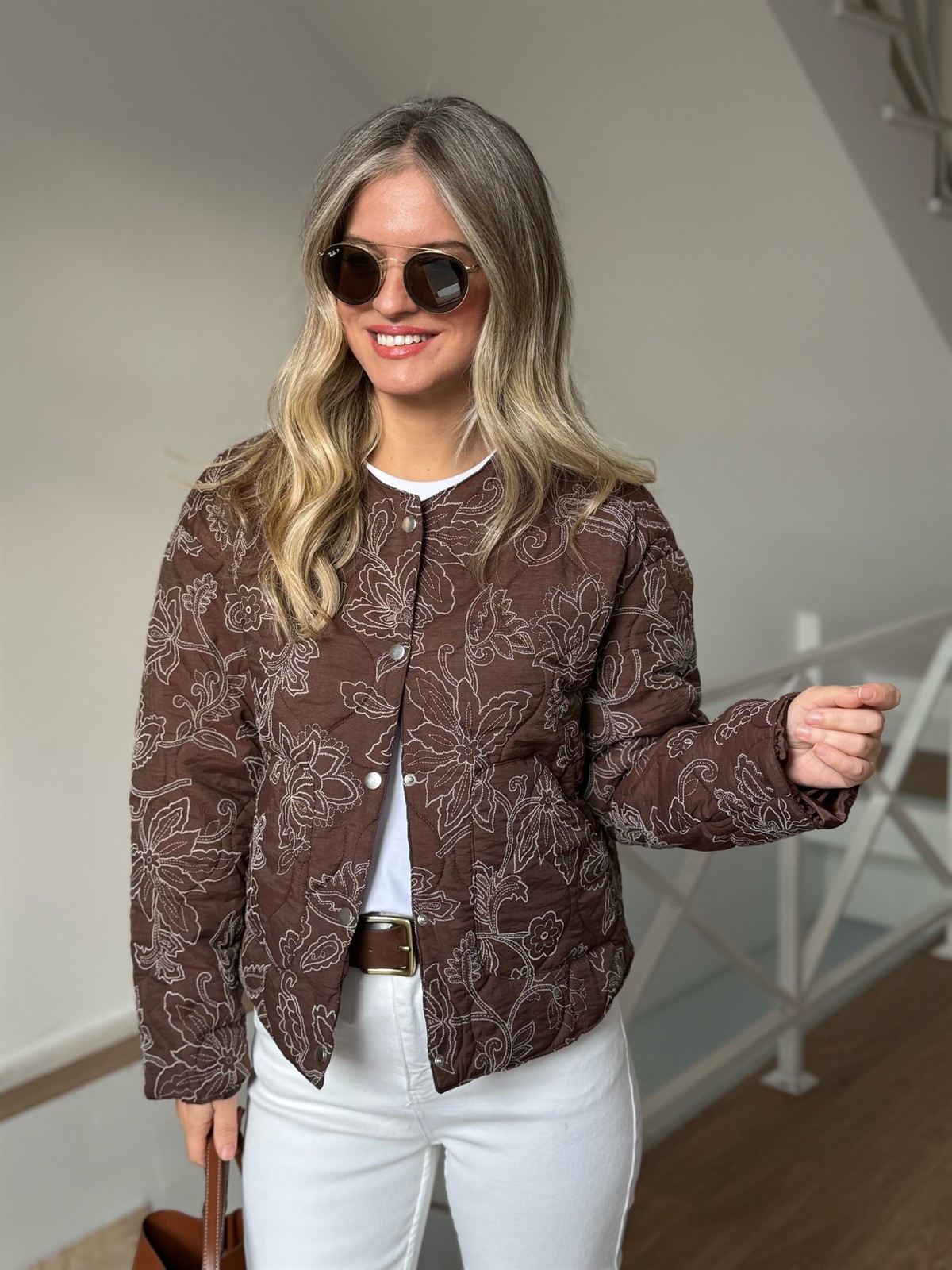 Nakış Detaylı Tasarım Ceket 