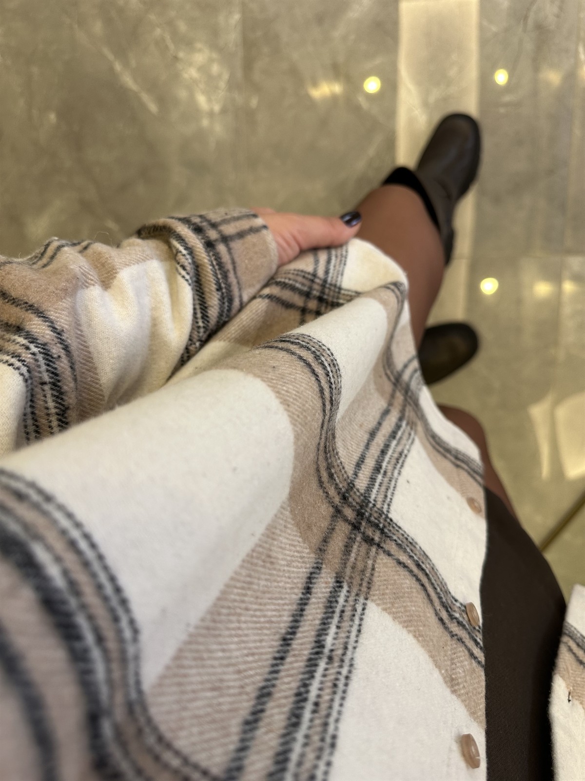 Oduncu Gömlek - Ekru/Bej