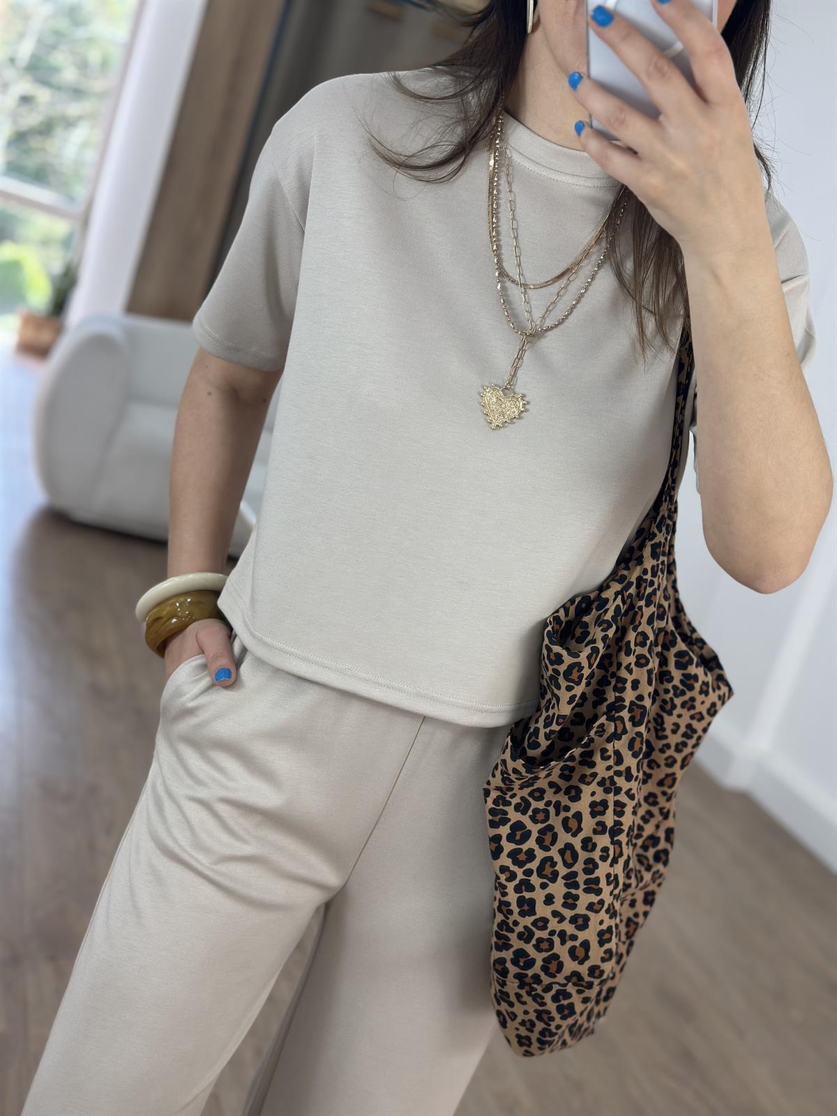 Orijinal Marka Basic Takım - Bej