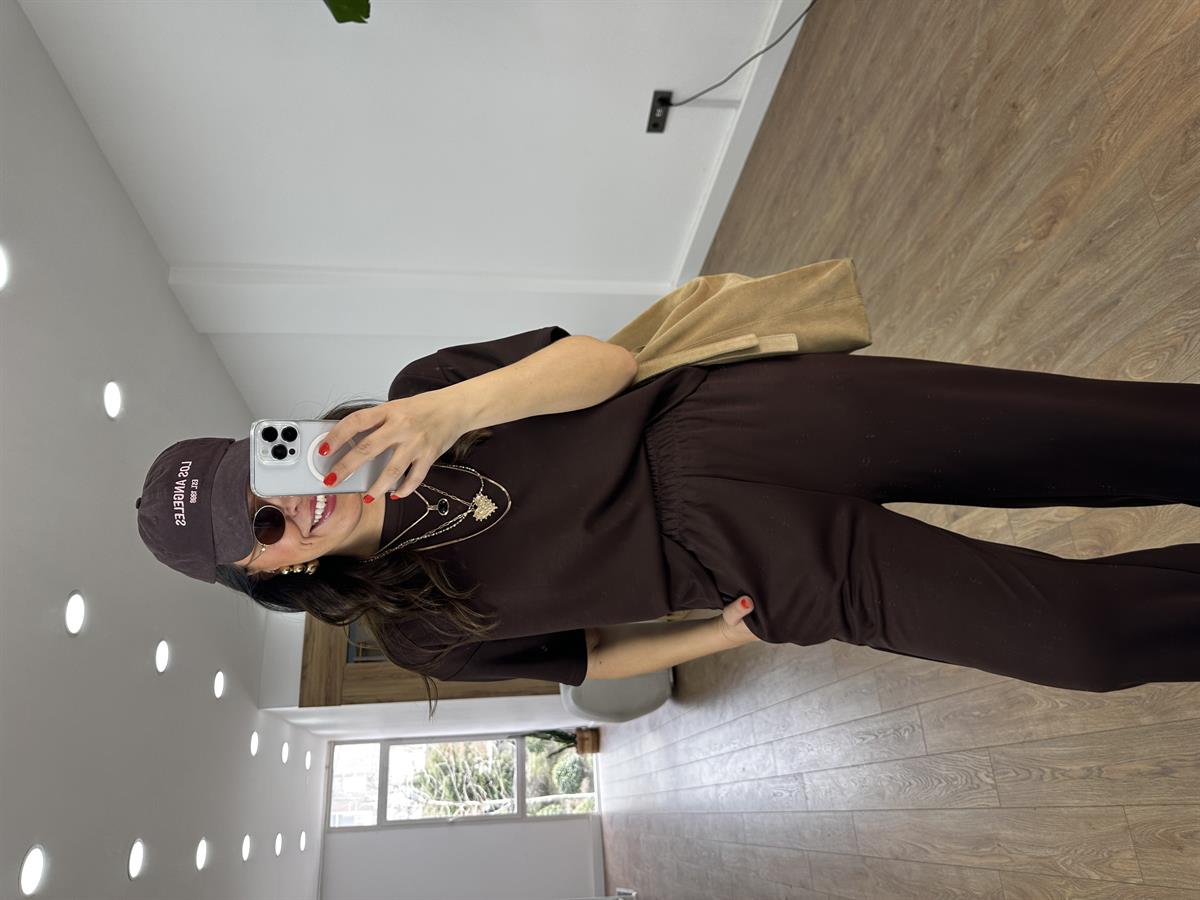 Orijinal Marka Basic Takım - Kahverengi