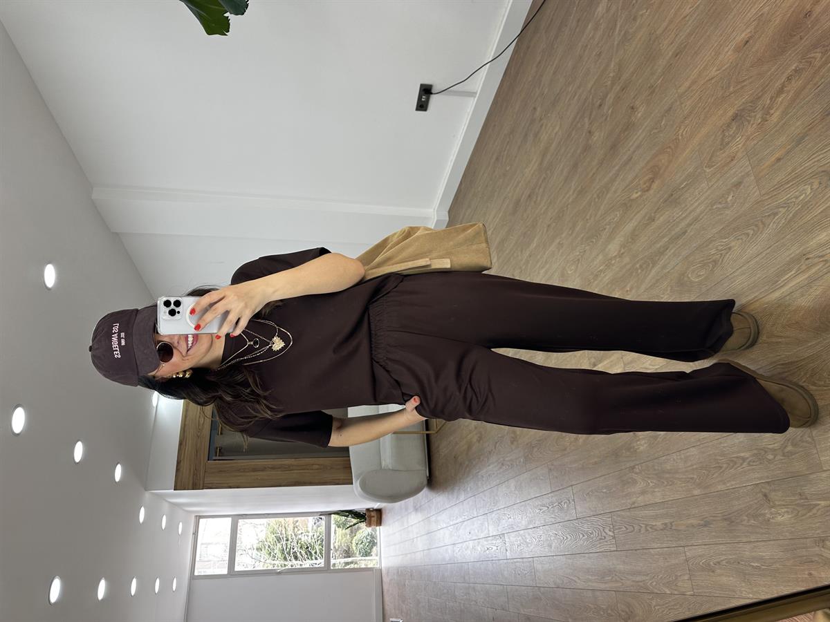 Orijinal Marka Basic Takım - Kahverengi