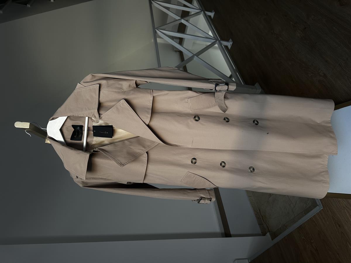 Orijinal Marka Beli Kuşaklı Trençkot - Camel